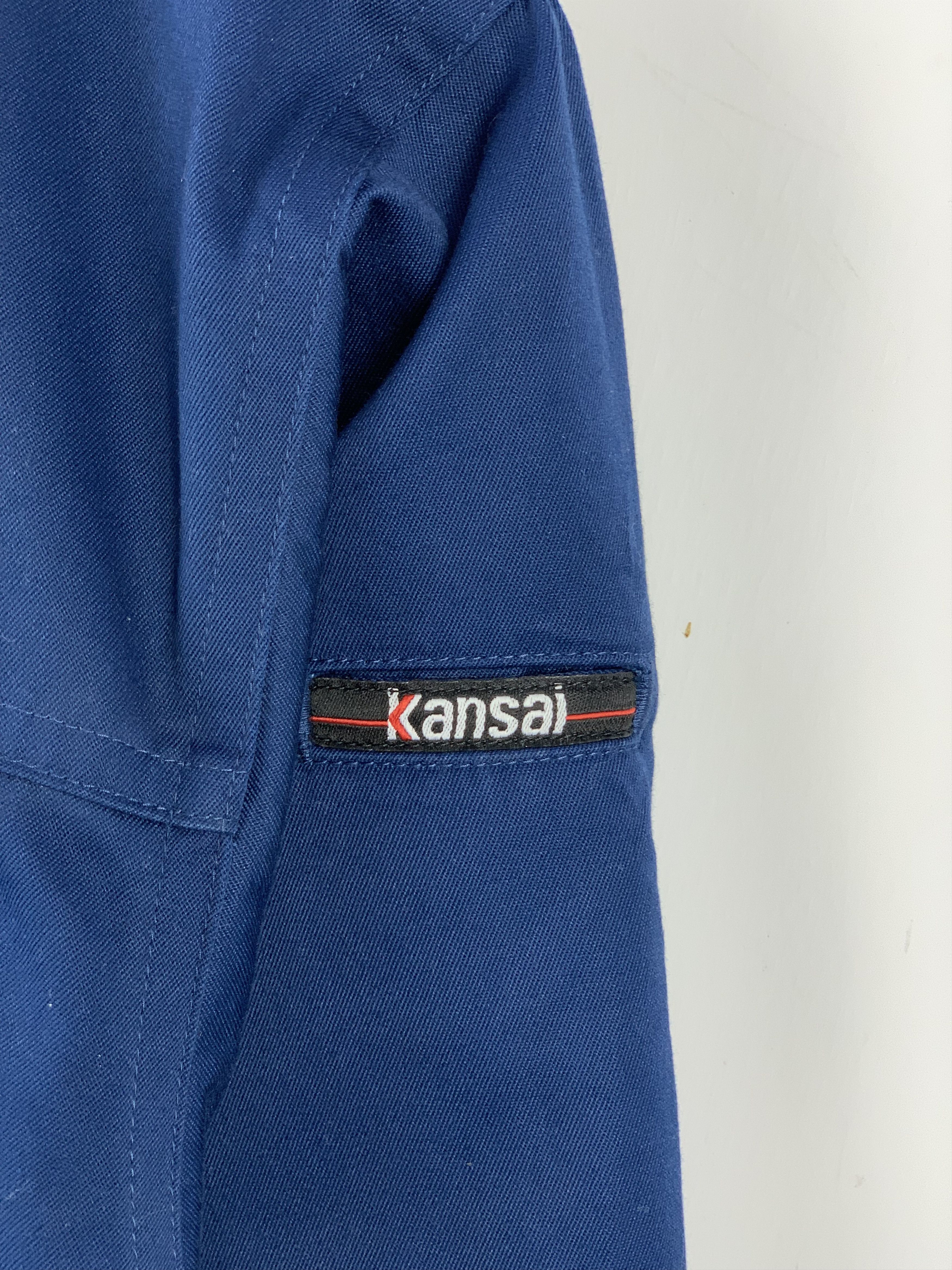 Vintage Vintage Japanese Brand Kansai Workers Zipper Jacket J1552 Size US L / EU 52-54 / 3 - 10 Thumbnail