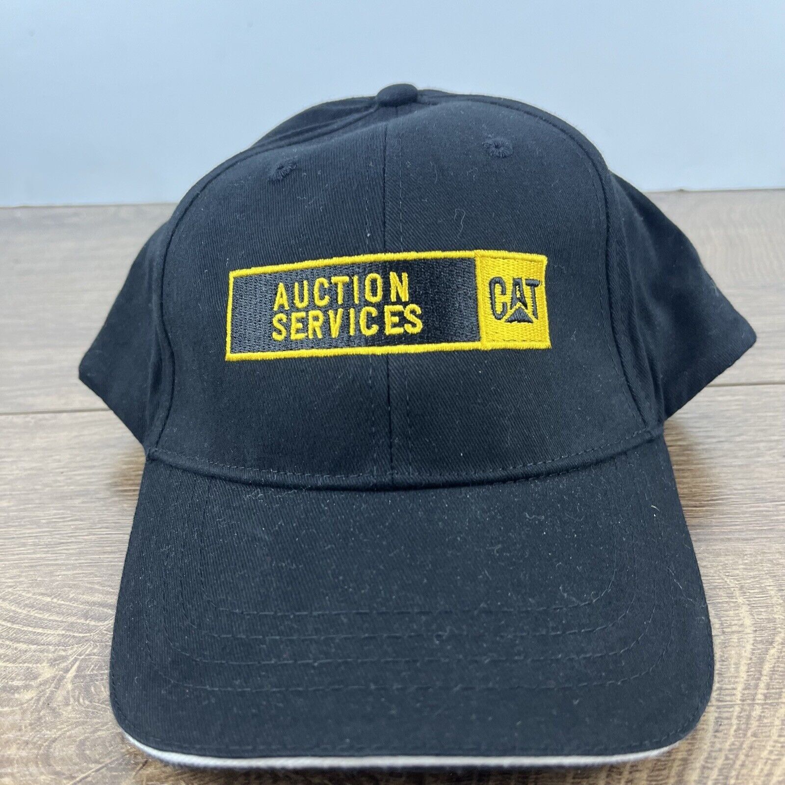 Other CAT Auction Services Hat Black Cap CAT Hat Adjustable Hat Bl Size ONE SIZE - 2 Thumbnail