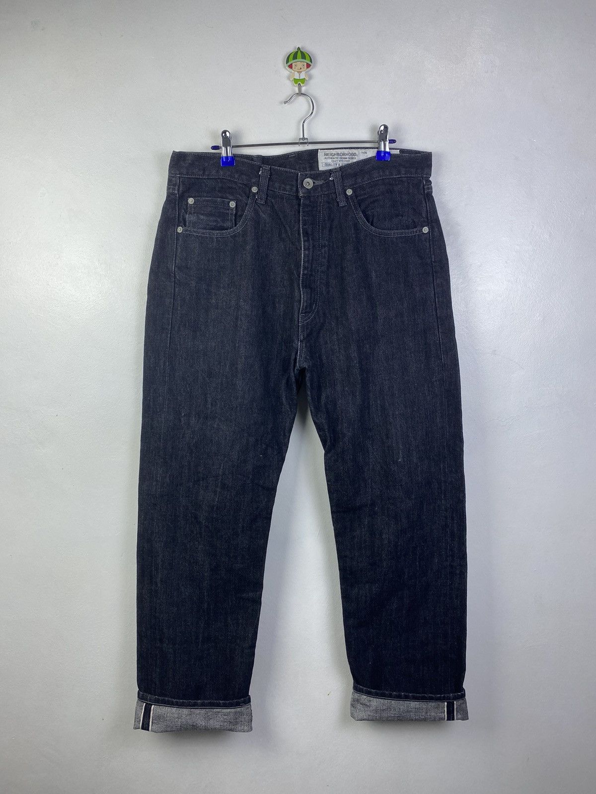 Neighborhood Neighborhood - 14oz Rigid Basic Denim selvedge pants Size US 34 / EU 50 - 1 Thumbnail