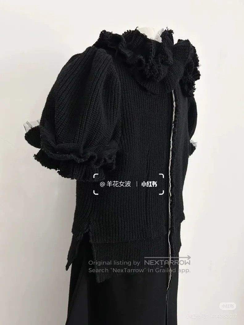 Comme des Garcons Comme Des Garcons Layered Lace Collar Princess Sleeve Dres Size S / US 4 / IT 40 - 5 Thumbnail