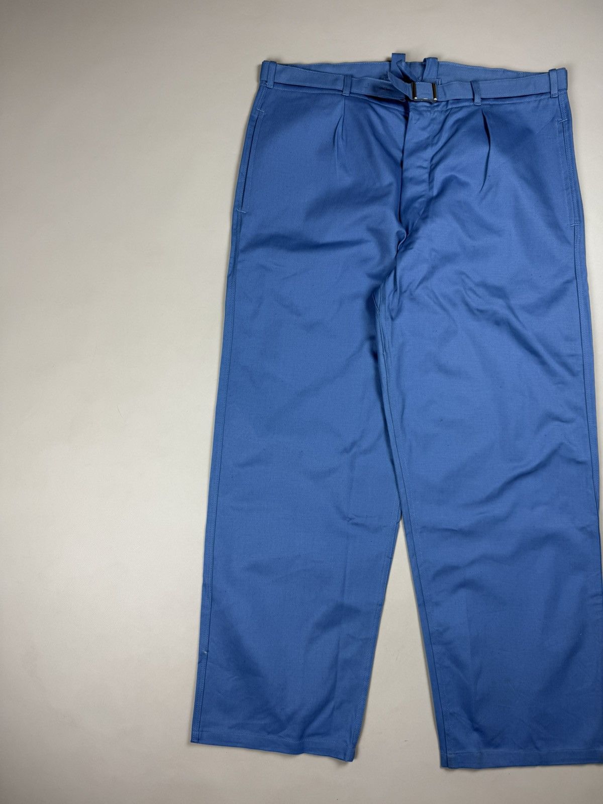 Le Laboureur Vintage German Air Force Military Fatigue Pants Trousers Size US 40 / EU 56 - 2 Thumbnail