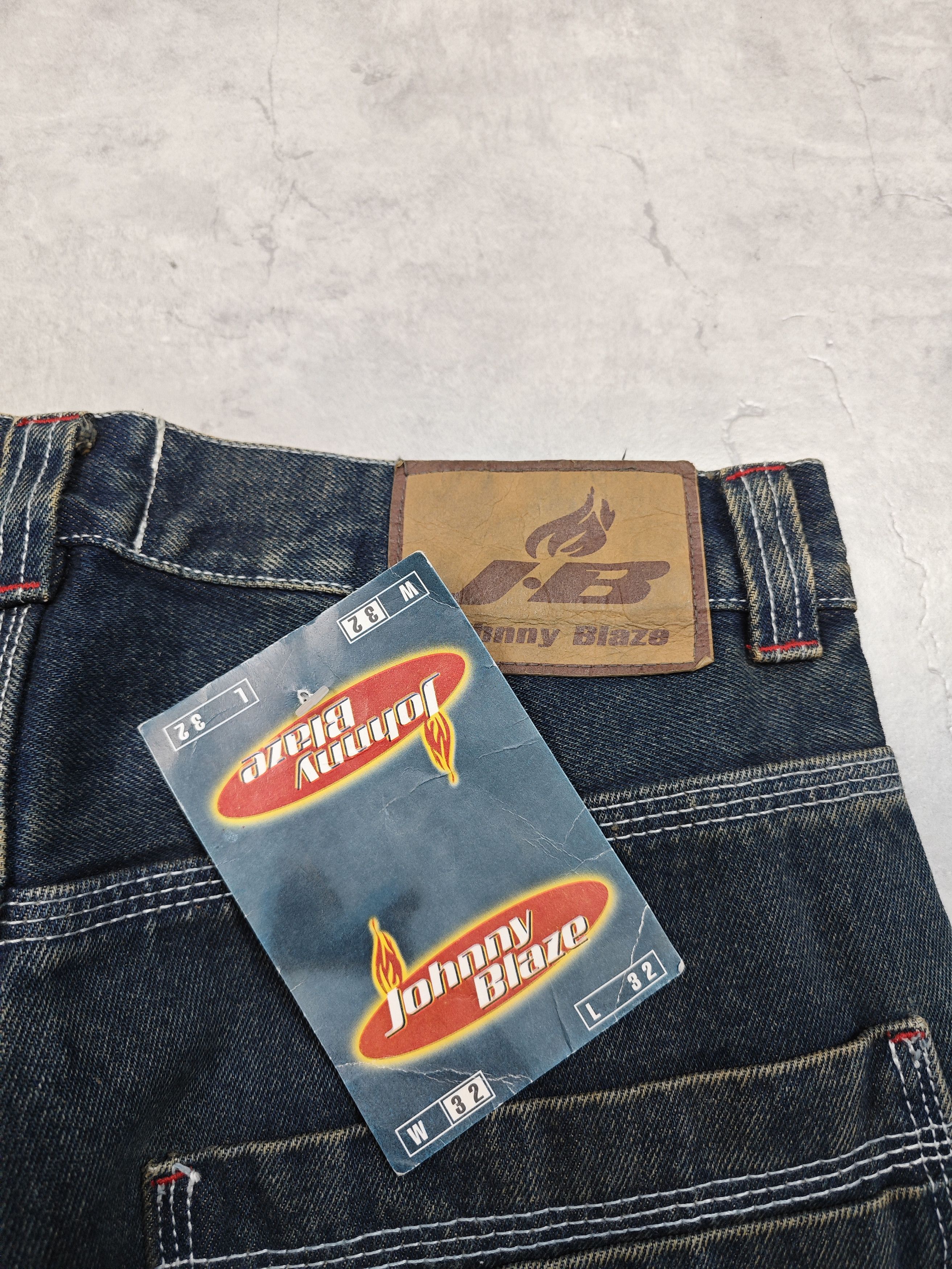 Vintage Johnny Blaze Vintage Y2K Jeans Size US 32 / EU 48 - 5 Thumbnail