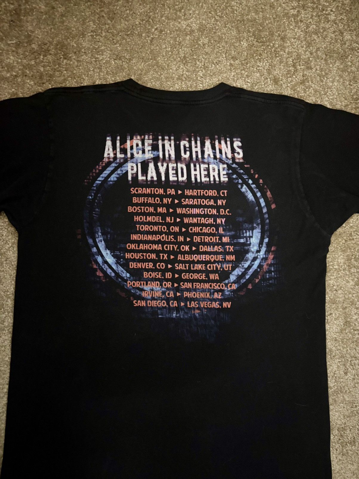 Other Vintage Alice in Chains 2006 Tee Black Graphic Grunge Rock Size US M / EU 48-50 / 2 - 13 Thumbnail