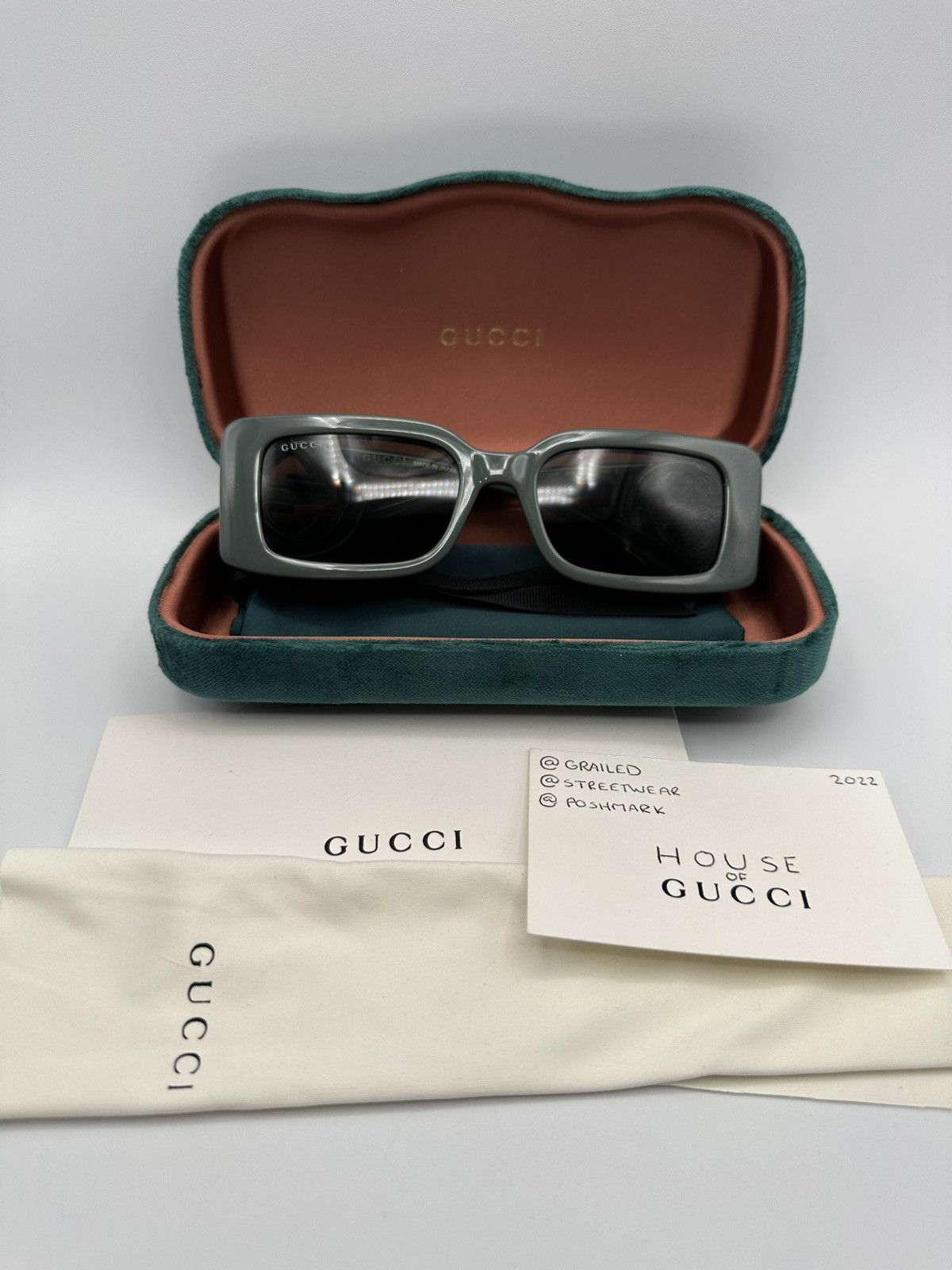 Gucci Gucci GG Statement Sunglasses Size ONE SIZE - 9 Thumbnail