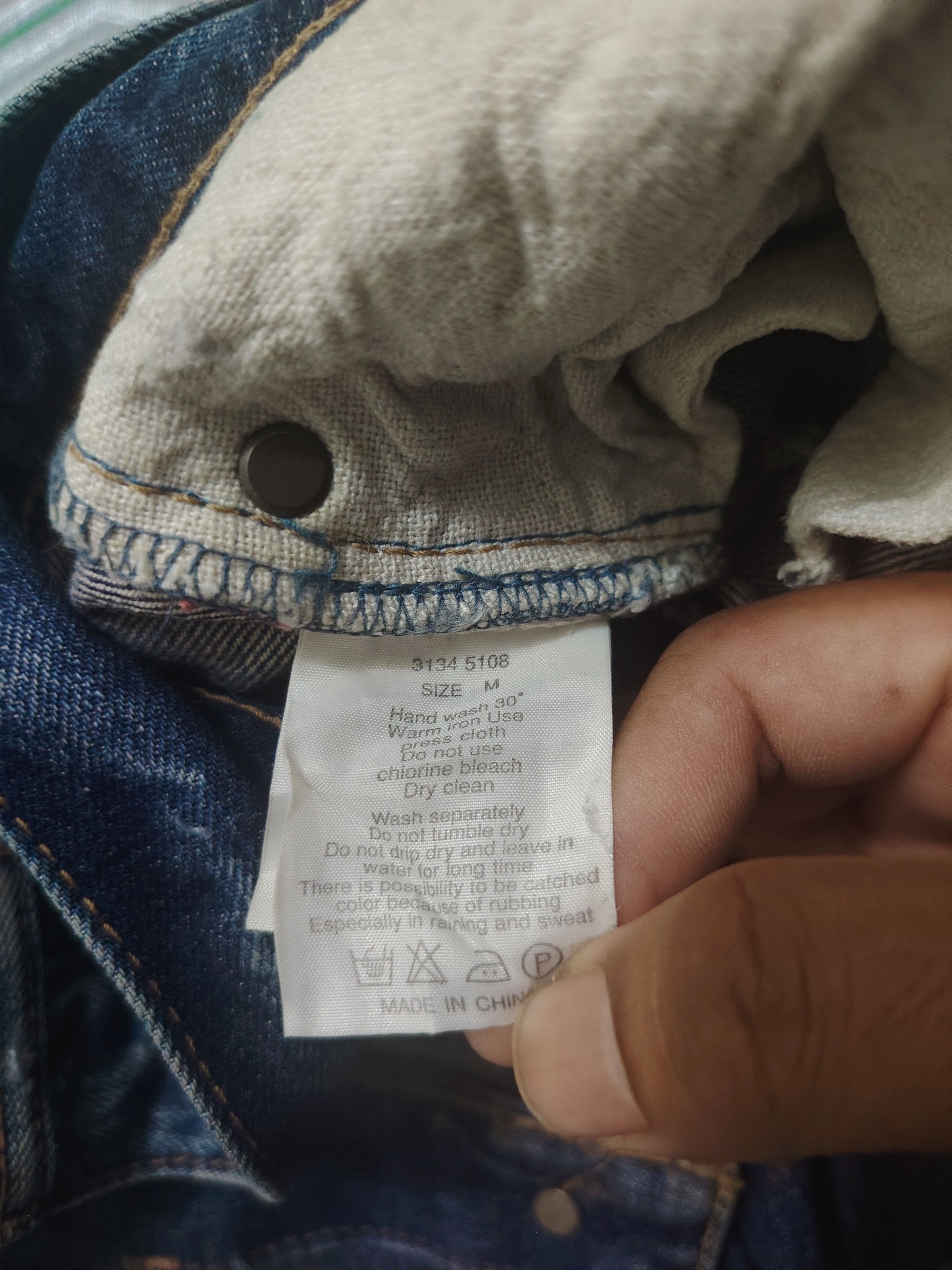 GOA Rare!!! Genuine Vintage Goa Distressed Jeans Selvedge denim Size US 30 / EU 46 - 11 Thumbnail