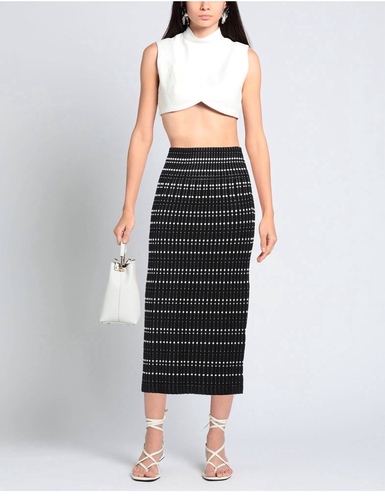 Alexander McQueen McQueen Midi Skirt Size 28" / US 6 / IT 42 - 2 Thumbnail