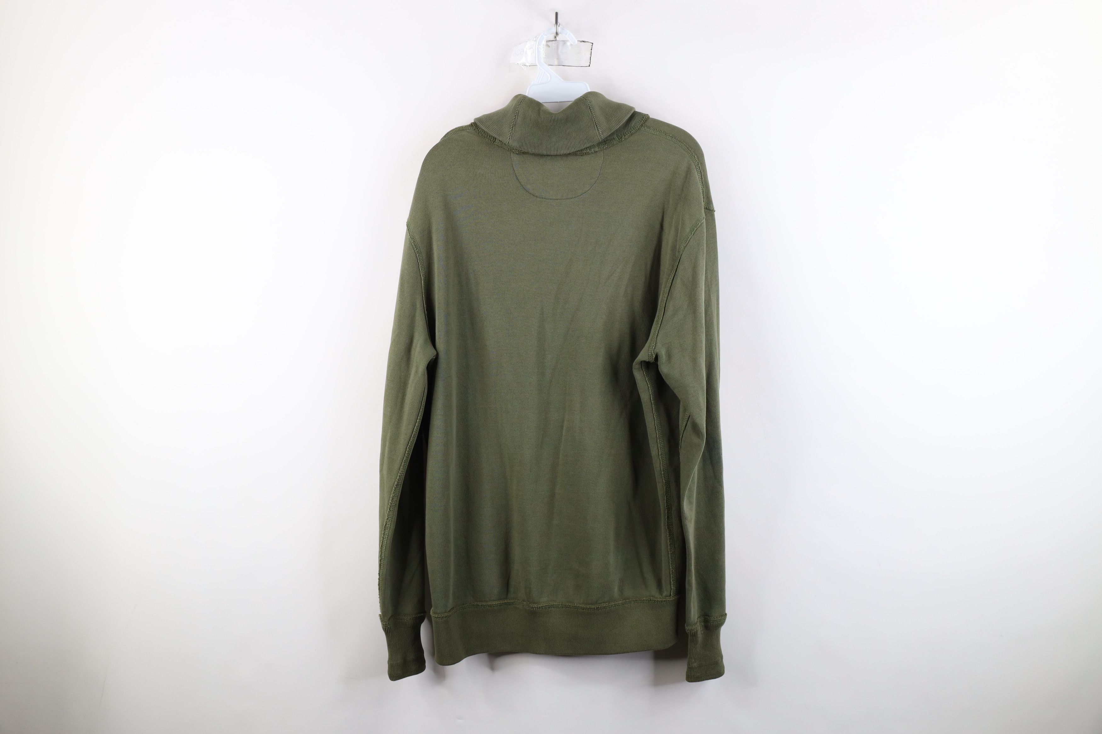 Polo Ralph Lauren Vintage 90s Ralph Lauren Sportsman Collar Sweatshirt Green Size US M / EU 48-50 / 2 - 13 Thumbnail