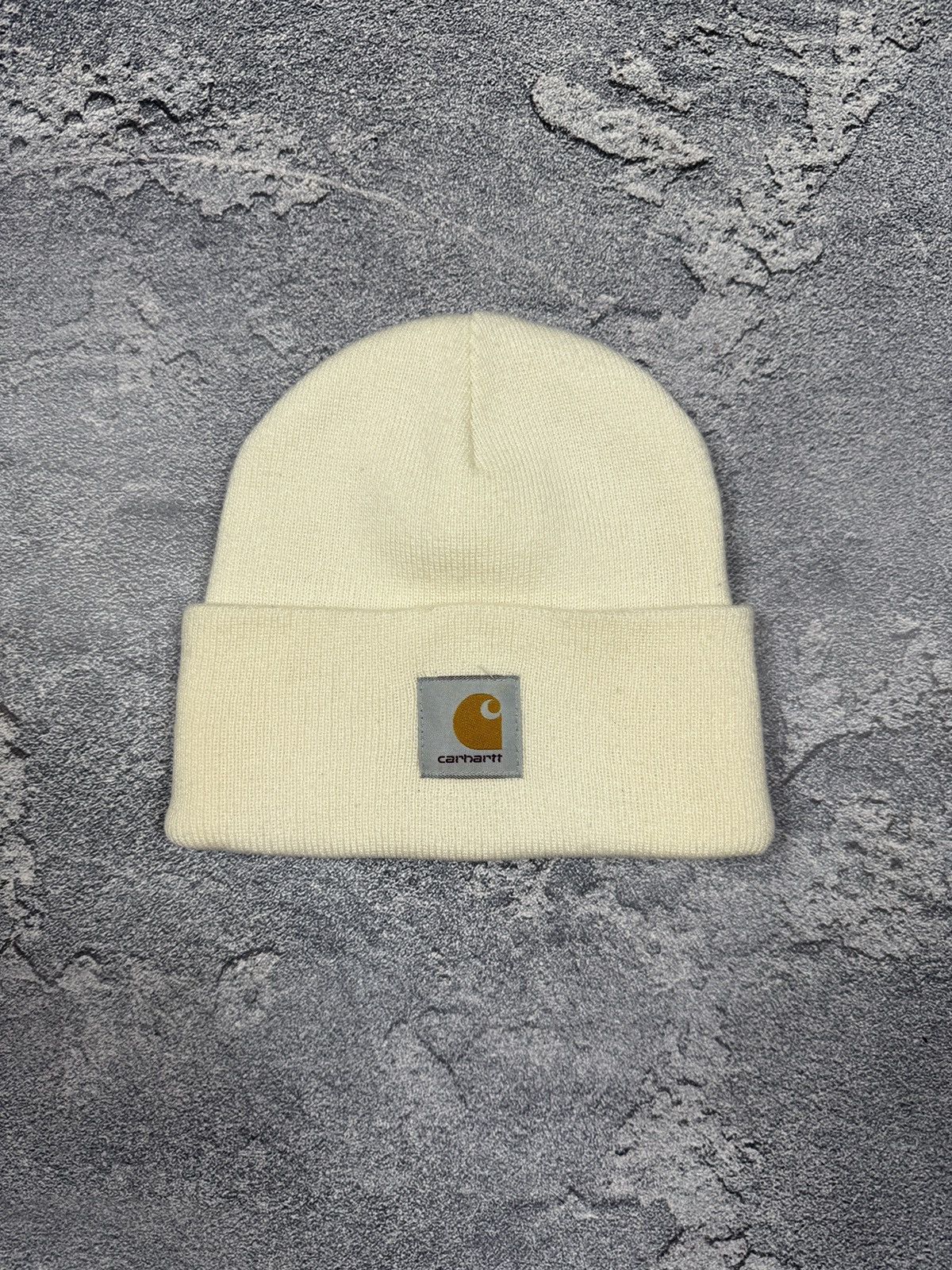 Carhartt Carhartt Beige/Cream Beanie Size ONE SIZE - 1 Thumbnail