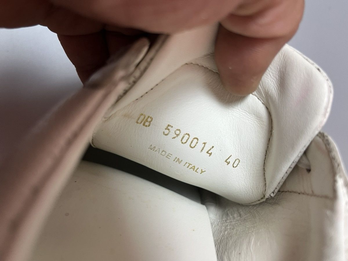 Saint Laurent Paris Saint Laurent Paris white leather glitter andy Size US 7 / EU 40 - 7 Thumbnail