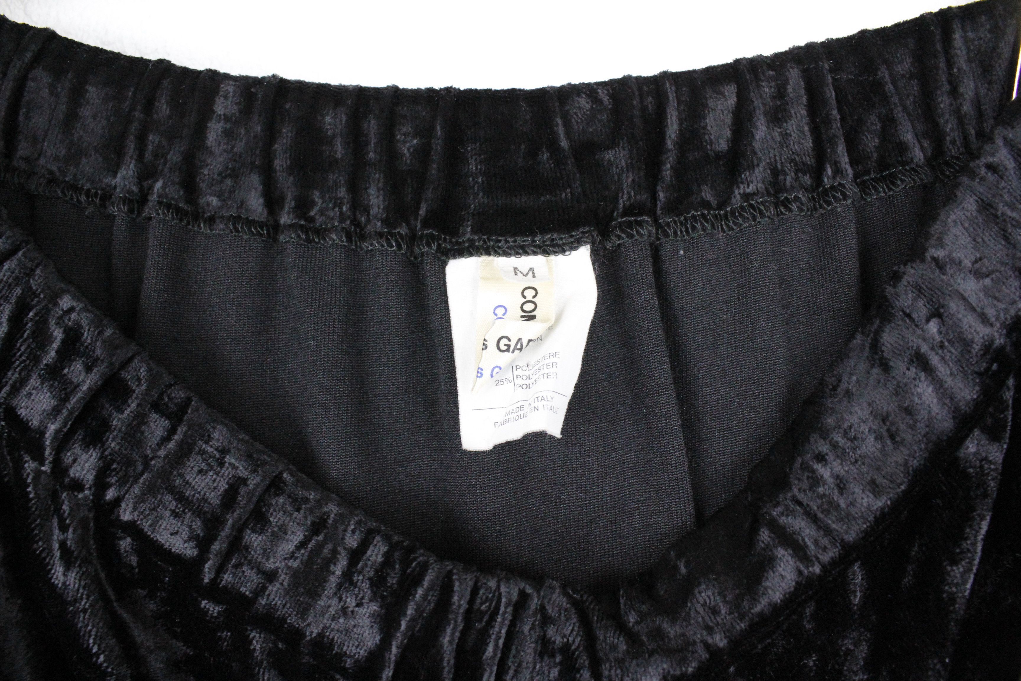Comme des Garcons Archive Comme des Garcons Wmns Velour Rayon Long Skirt Size 27" / US 4 / IT 40 - 6 Thumbnail