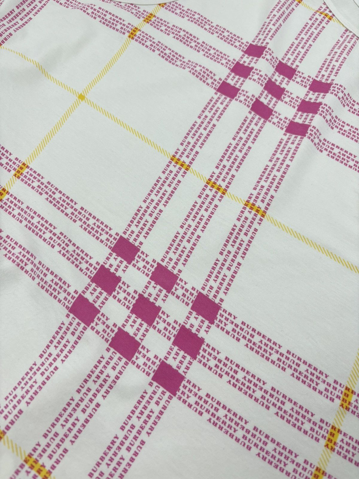 Burberry Y2K Prorsum London Monogram Print Nova Check Sleeveless Tank Top Blouse T-Shirt 48 Size M / US 6-8 / IT 42-44 - 17 Thumbnail