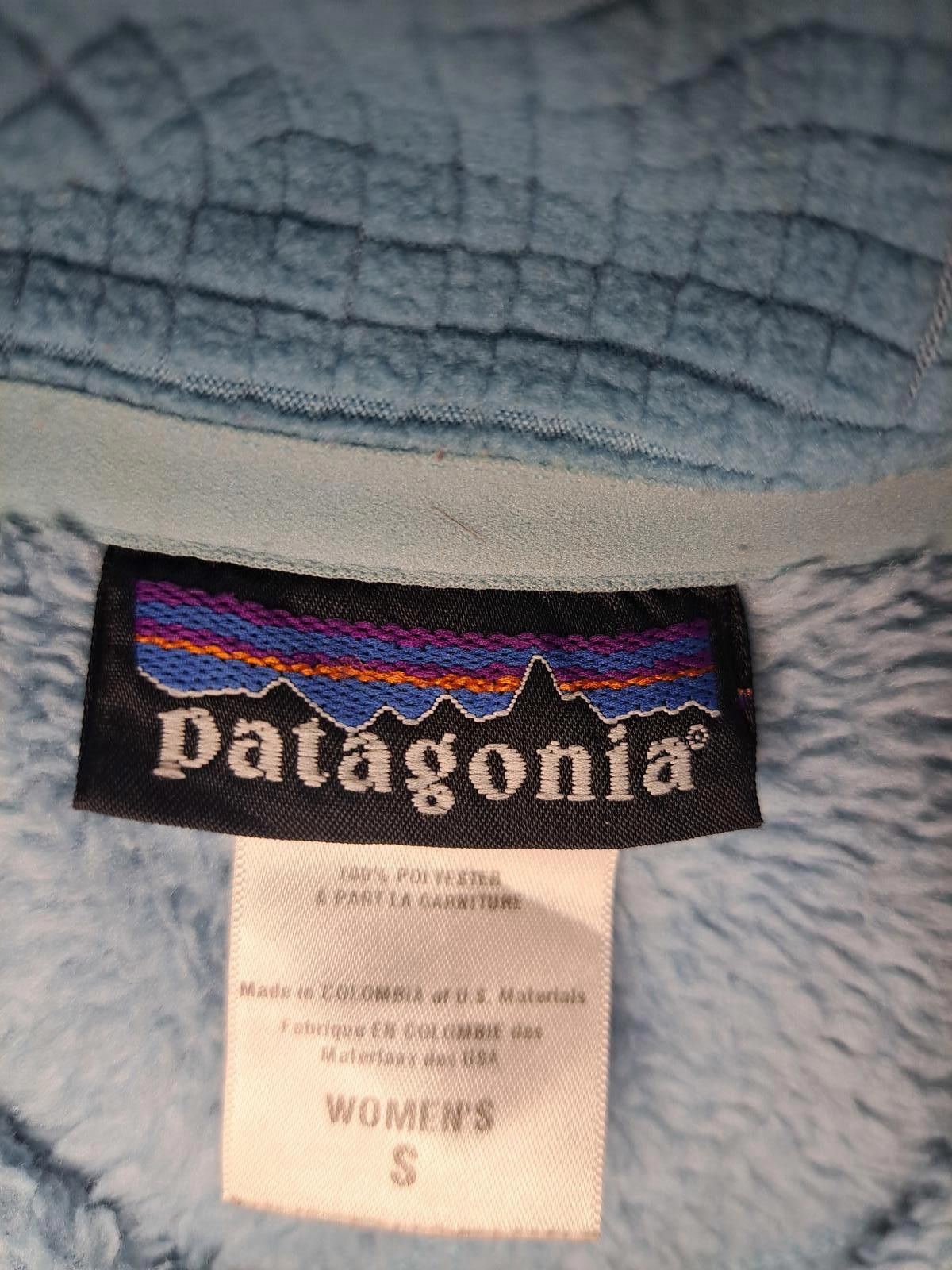 Patagonia VINTAGE Patagonia R Fleece Jacket Womens Small Blue Polartec Size S / US 4 / IT 40 - 2 Thumbnail