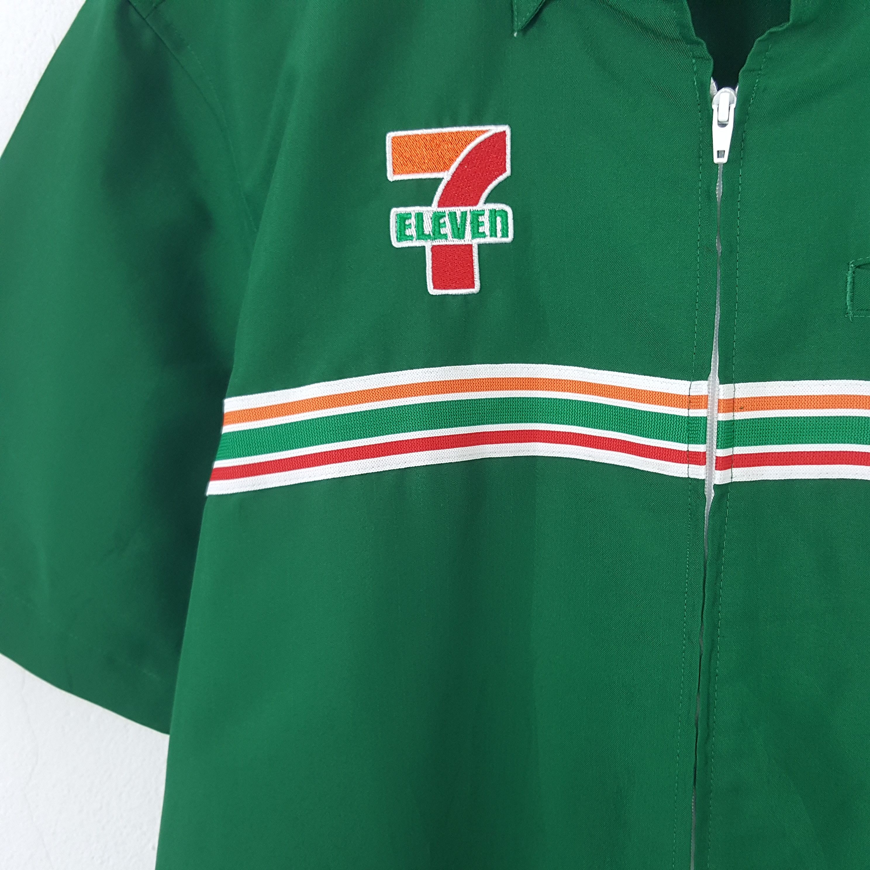Japanese Brand × Vintage Vintage 7 Eleven Embroidery Logo Worker Uniform Jacket Size US L / EU 52-54 / 3 - 4 Thumbnail