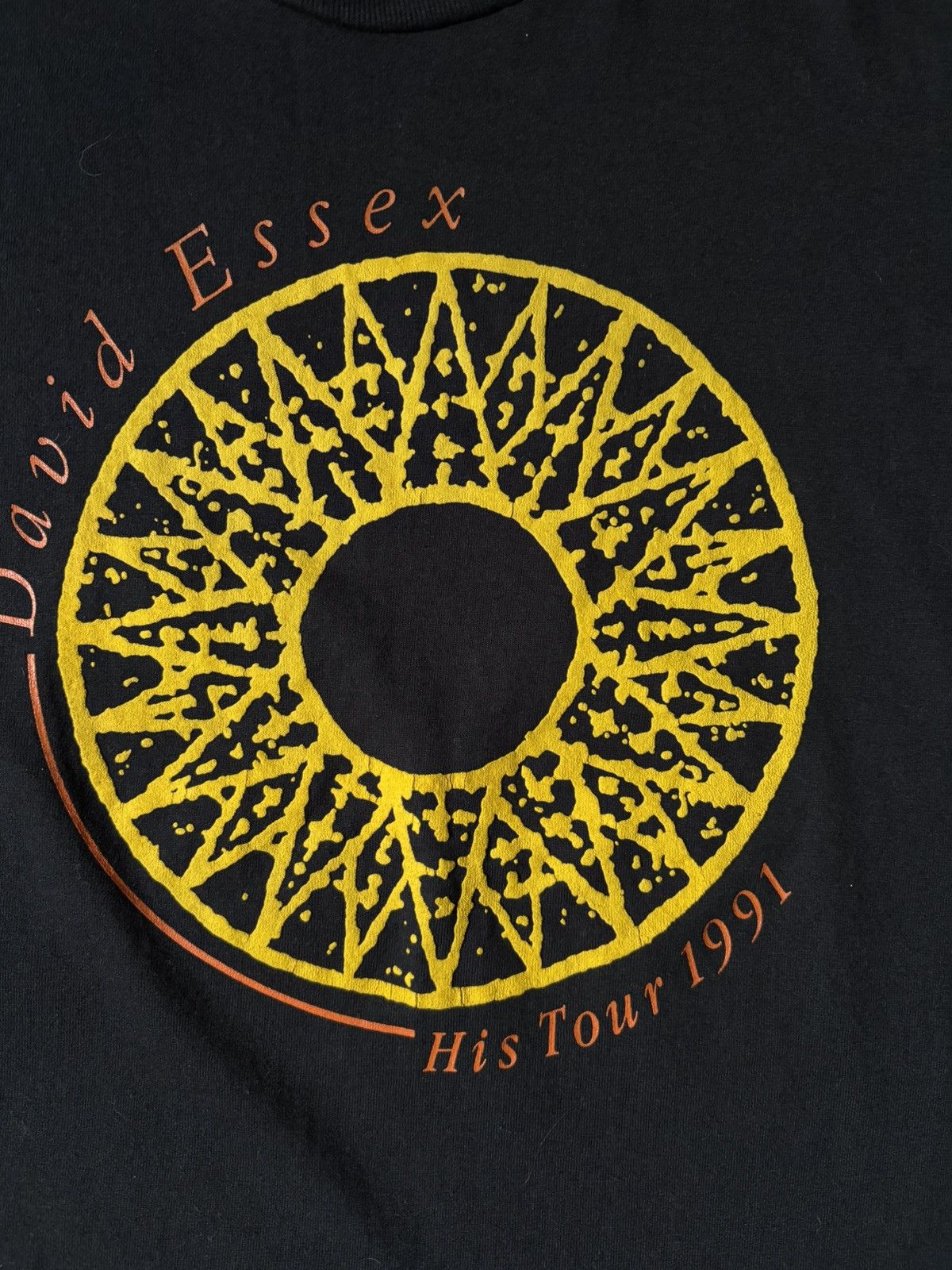 Band Tees VTG 1991 David Essex "His Tour" Band Tee / Screen Stars Best Size US L / EU 52-54 / 3 - 4 Thumbnail