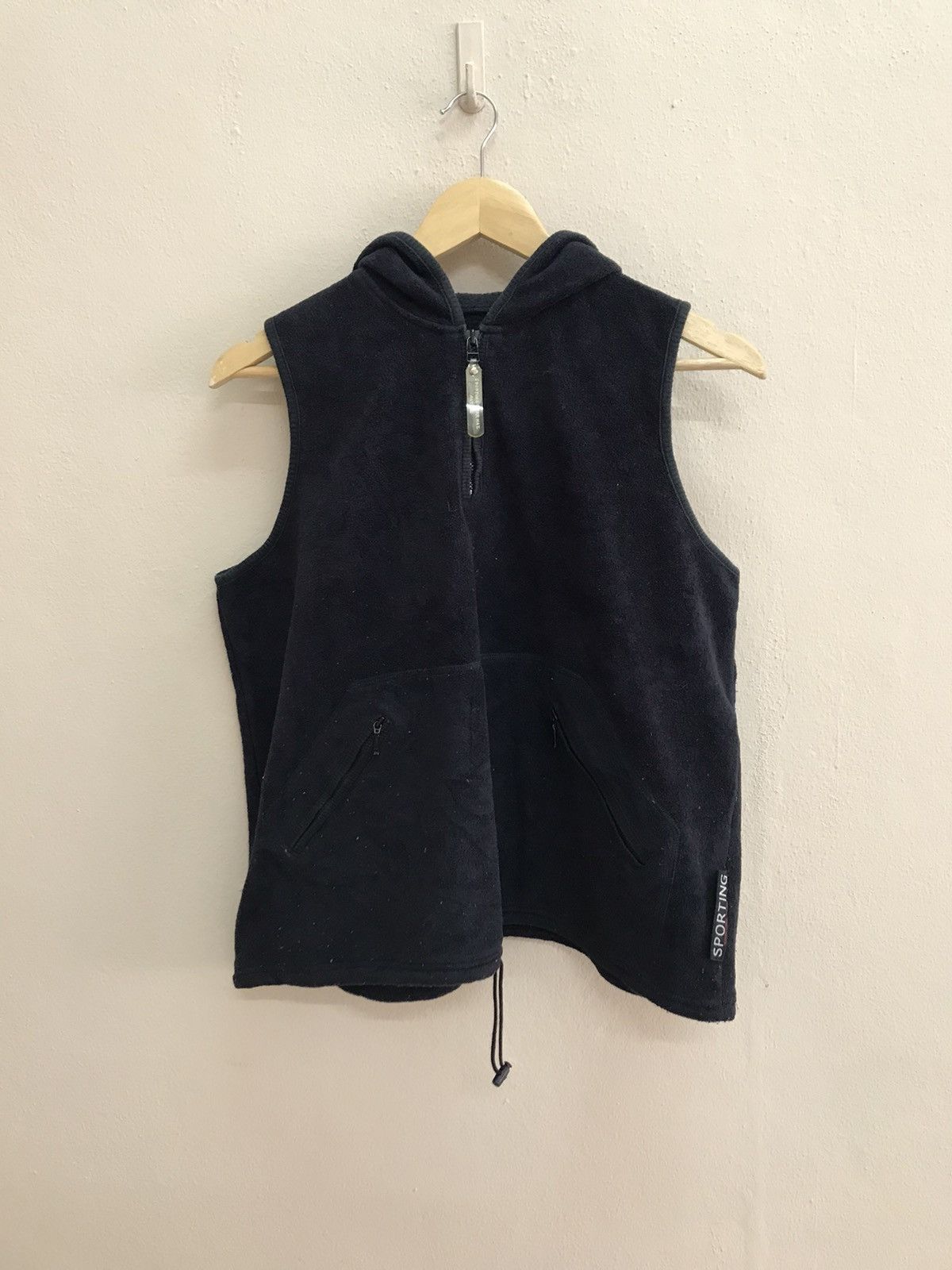 Hai Sporting Gear Vintage Hai Sporting Gear Issey Miyake Fleece Vests Hoodie Size US M / EU 48-50 / 2 - 16 Thumbnail