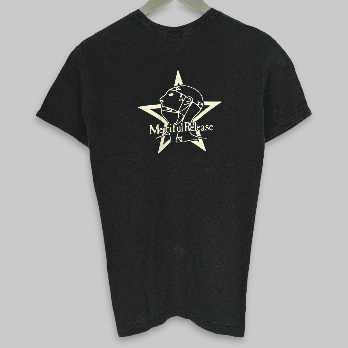Band Tees Vintage Sisters Of Mercy Merciful Release Screen Stars Tee Size US M / EU 48-50 / 2 - 2 Thumbnail