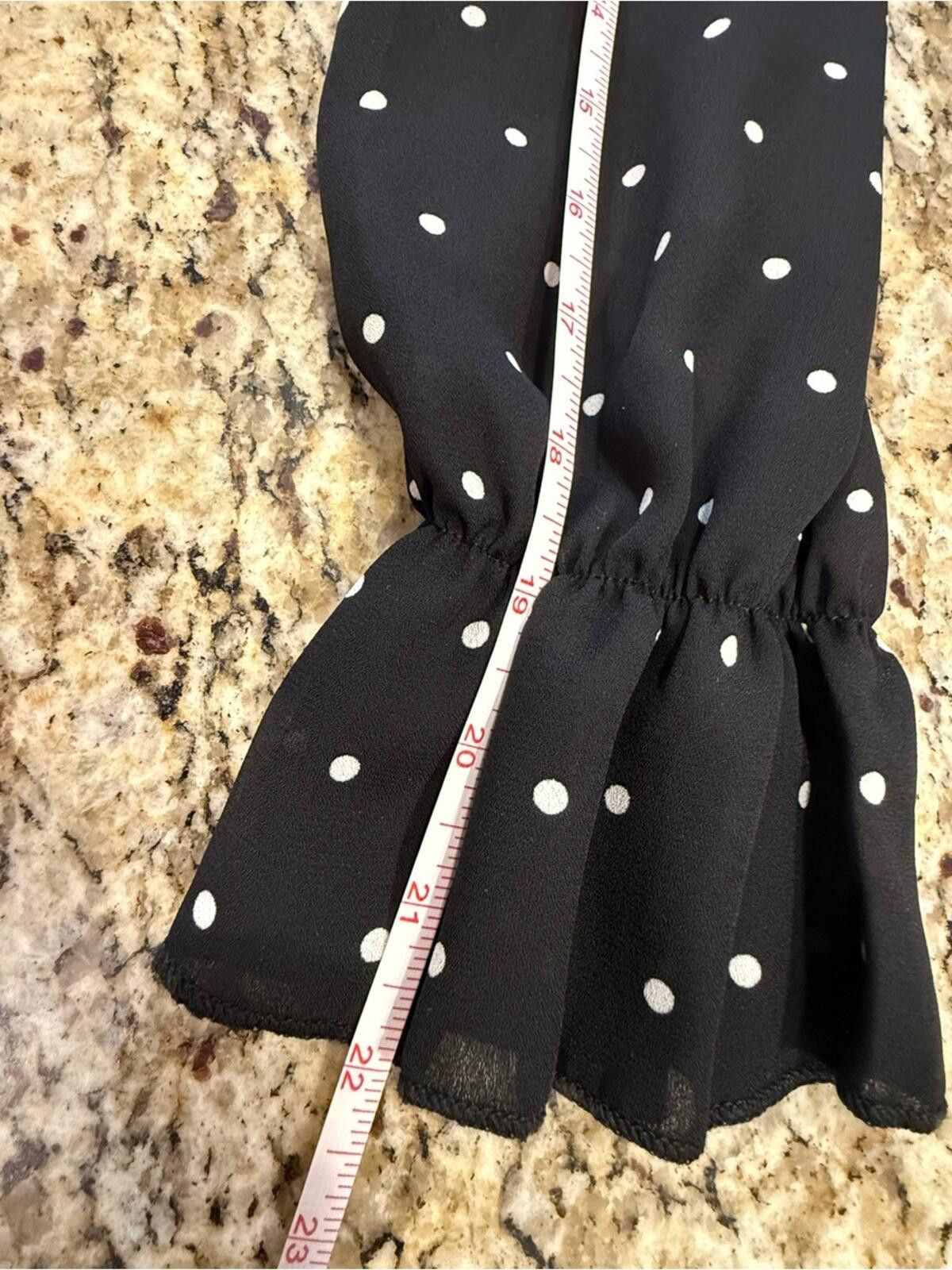 Other White Birch black white polka dot on/off shoulder top SZ SM Size S / US 4 / IT 40 - 12 Thumbnail