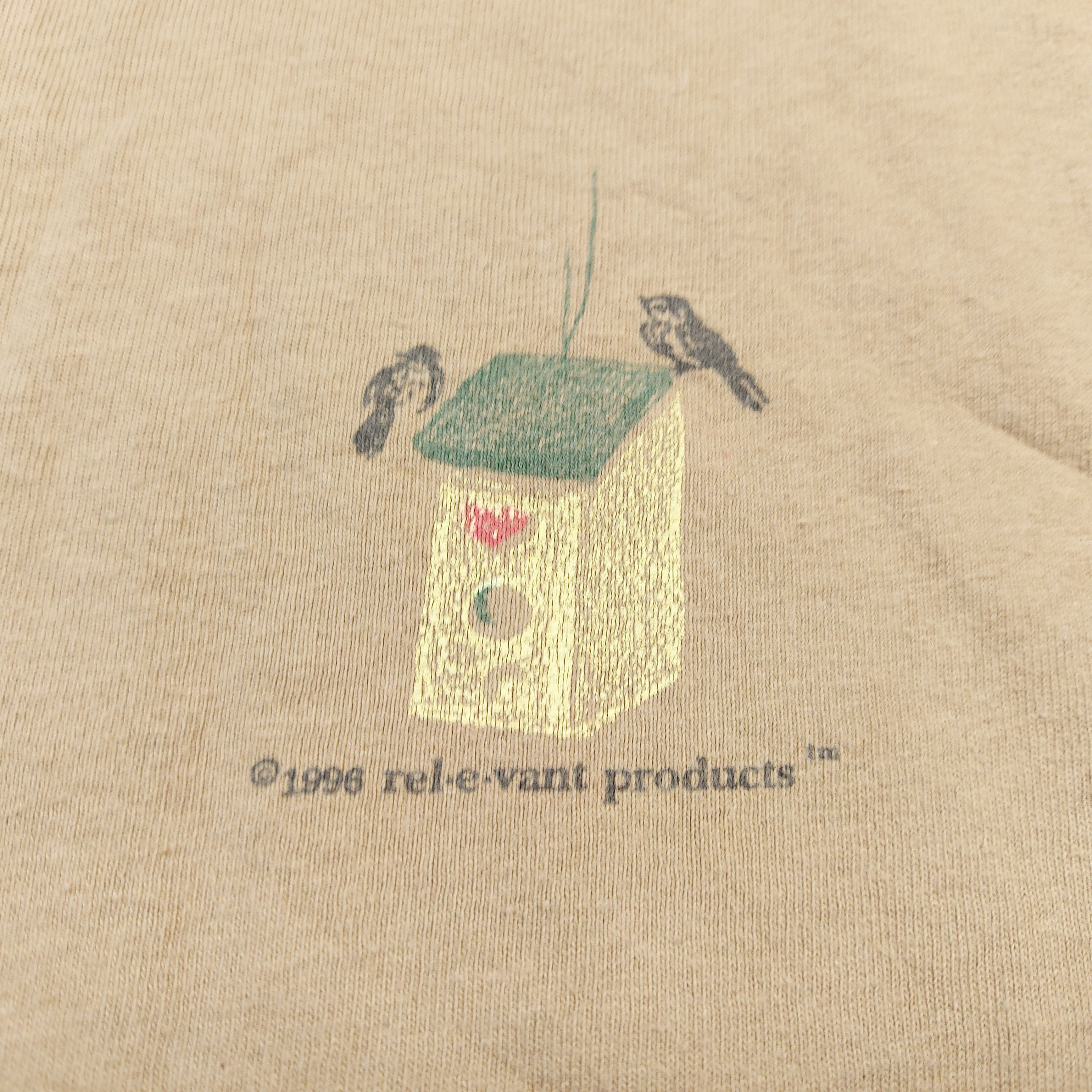 Other Vintage 90s Bird Houses 1996 AOP Rel E Vant Products USA TEE Size US XL / EU 56 / 4 - 5 Thumbnail