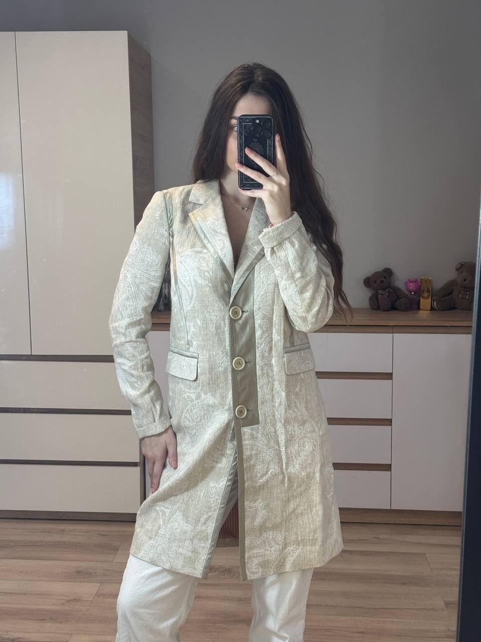 Etro Etro Milano Women Linen Coat Size 40 Size S / US 4 / IT 40 - 1 Thumbnail
