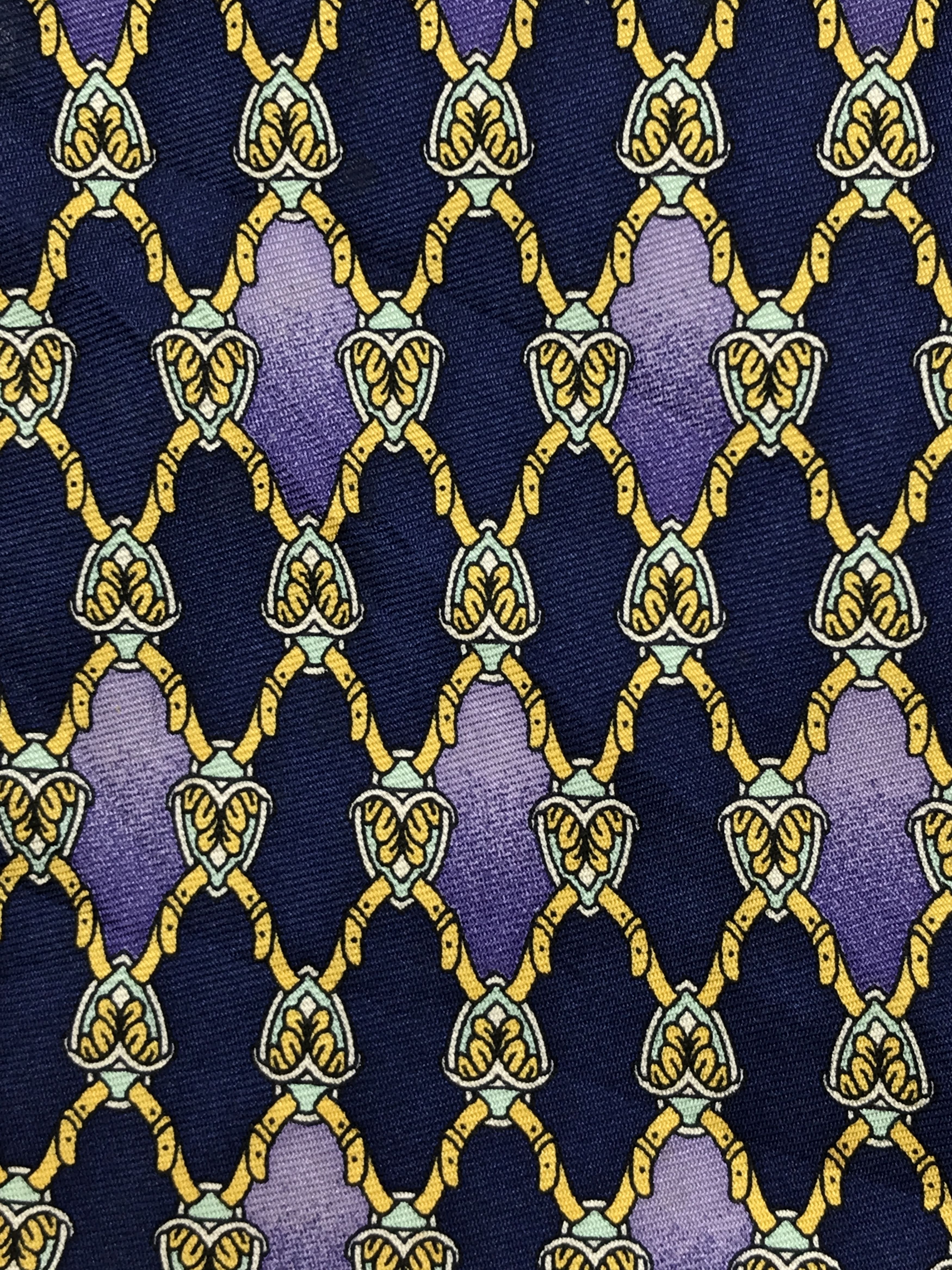 Vintage Vintage Paolo Di Stefano Silk Necktie Size ONE SIZE - 5 Thumbnail