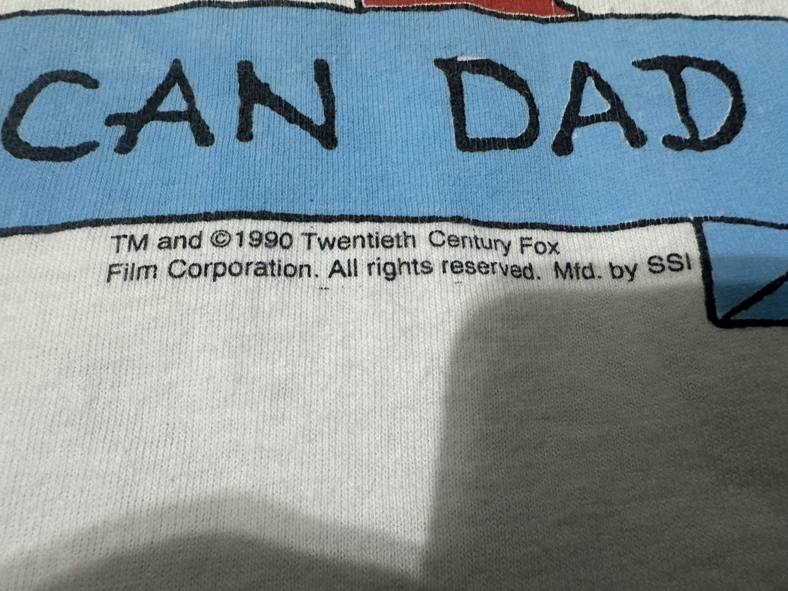 The Simpsons × Vintage Vintage 90’s Homer Simpson All American Dad TV Show TShirt Size US XL / EU 56 / 4 - 8 Thumbnail