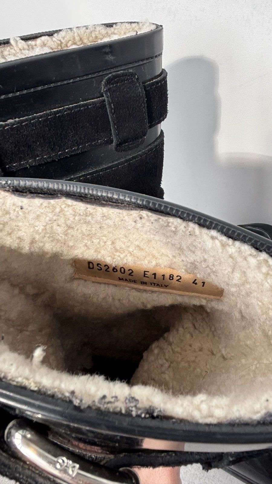 Dolce & Gabbana Dolce & Gabbana D&G Rubber Rain Boots Gumboots Suede Size US 9 / IT 39 - 19 Thumbnail
