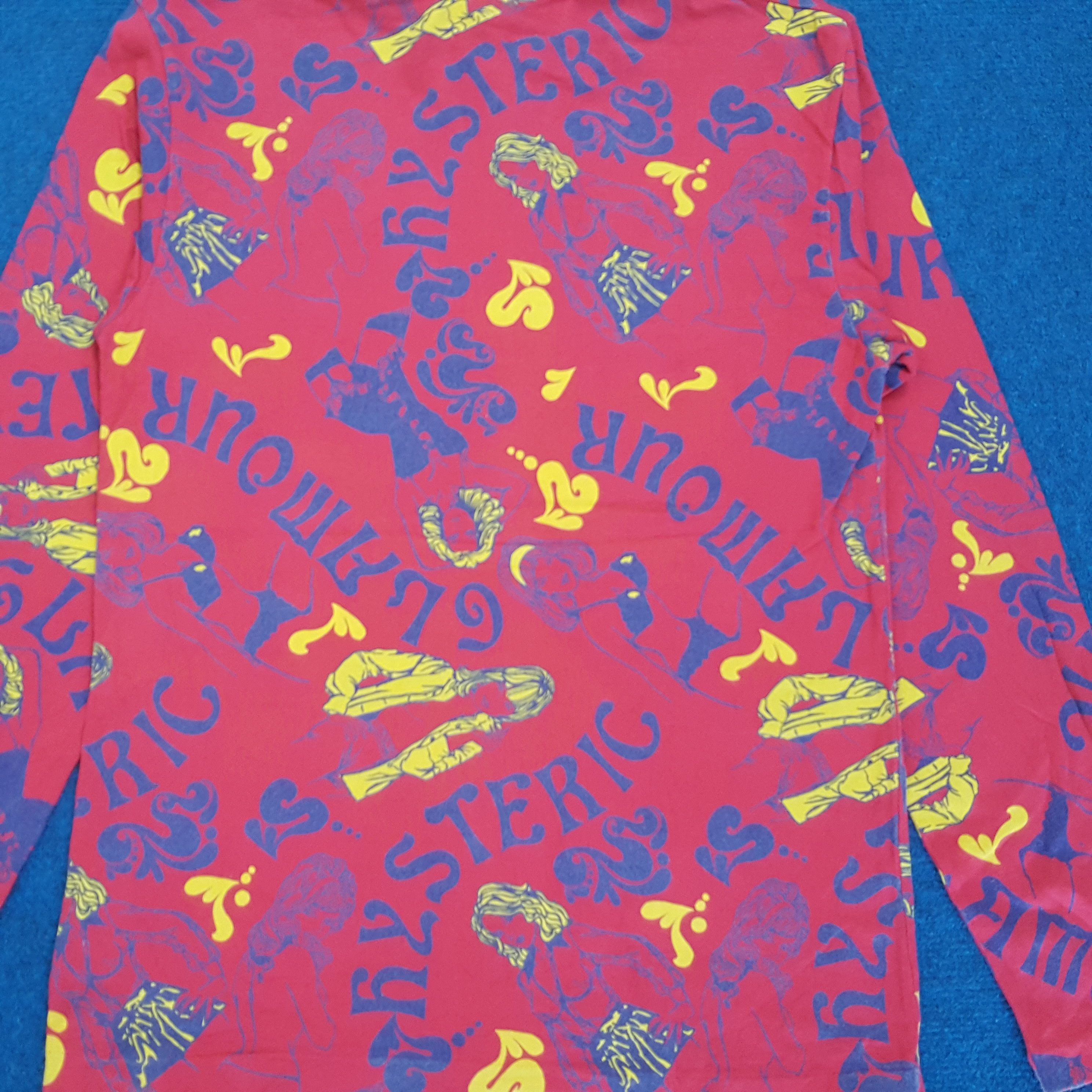 Hysteric Glamour × Japanese Brand × Vintage Vintage Hysteric Glamour Japanese Brand Overprint Shirts Size S / US 4 / IT 40 - 4 Thumbnail