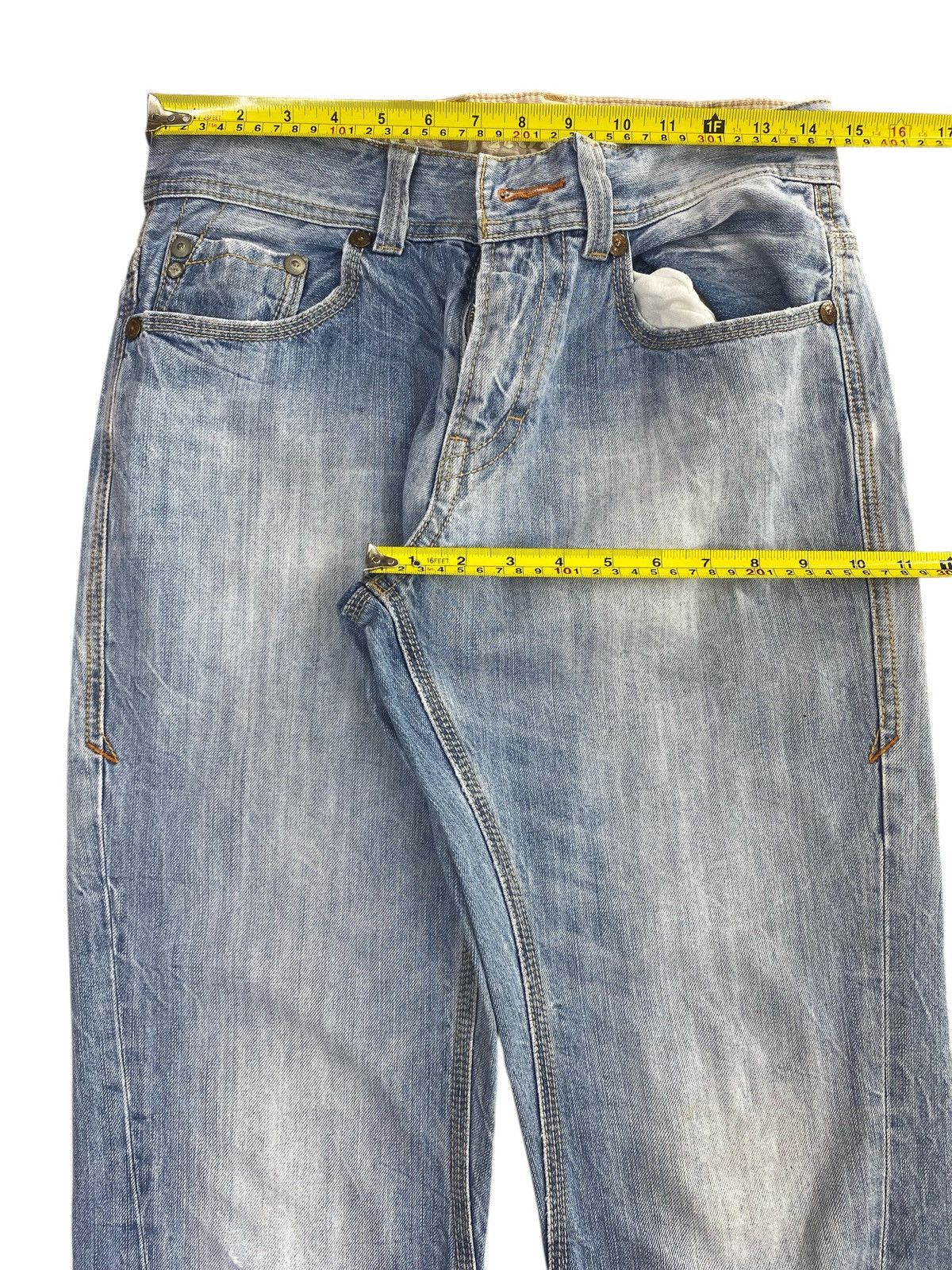 Japanese Brand Japanese Brand Thunder Wash Style Flare Jeans Size US 29 - 5 Thumbnail