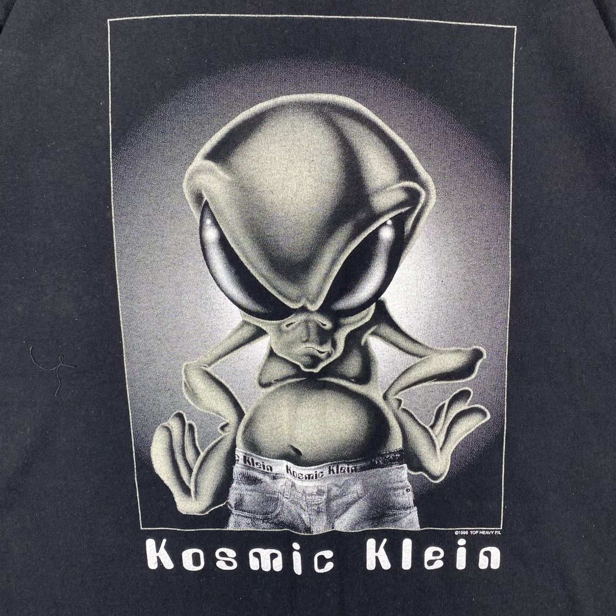 Alien Workshop × Vintage Vintage 90's KOSMIC KLEIN Alien Top Heavy Graphic Tee Size US XL / EU 56 / 4 - 3 Thumbnail