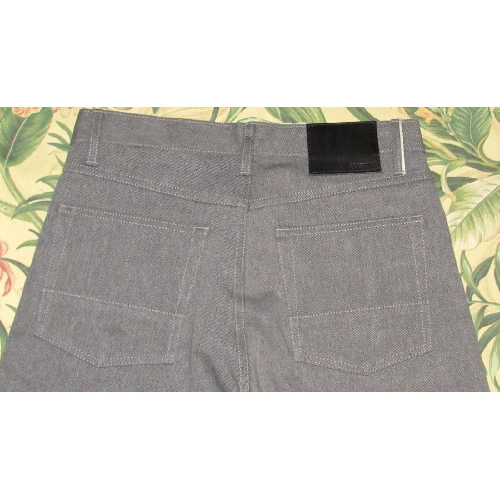 Gustin GUSTIN #152 Okayama Grey Shadow Japanese Selvedge Jeans 32 x 31 Size US 32 / EU 48 - 4 Thumbnail