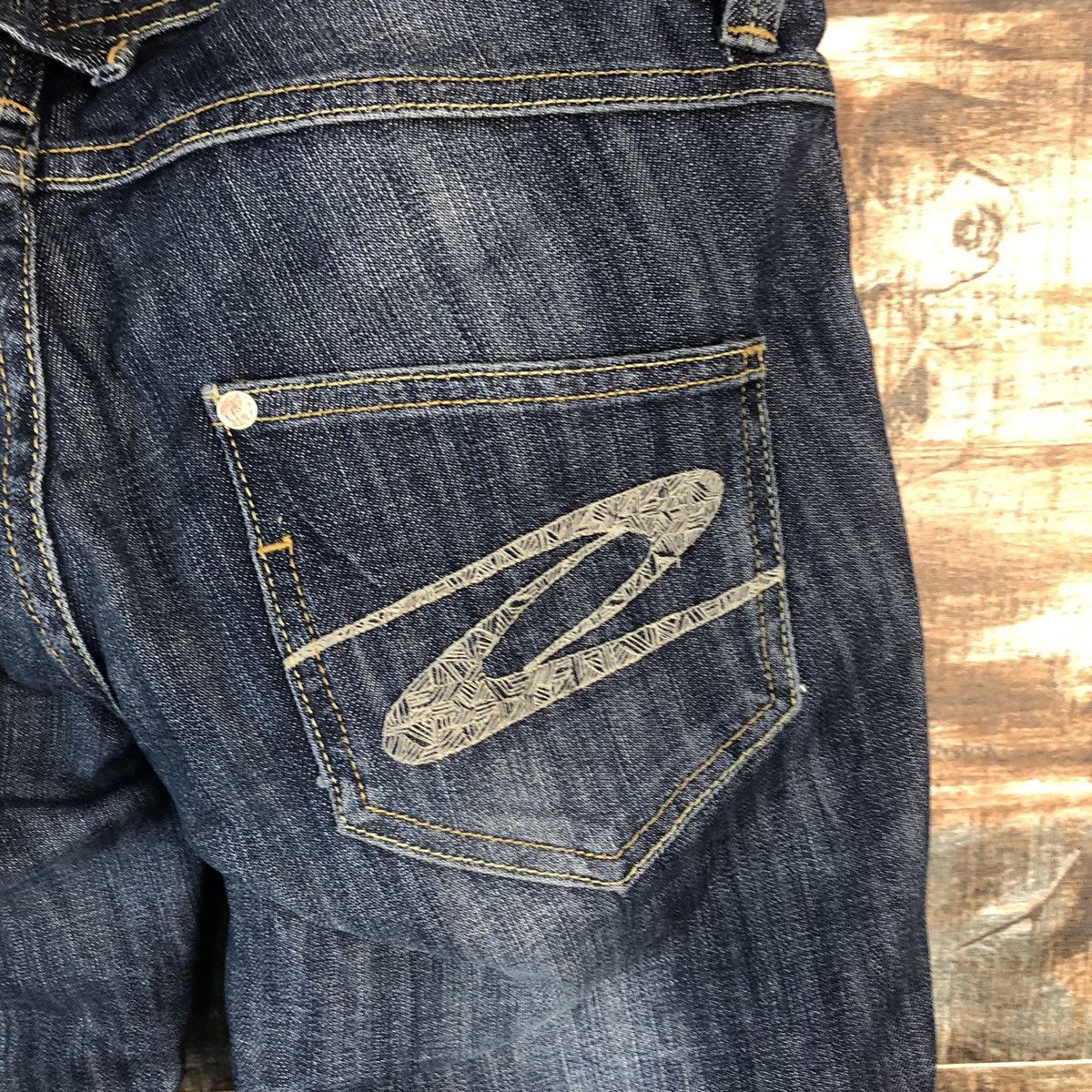 Japanese Brand TRF Denim Distressed Denim Pants #A2113 Size 28" / US 6 / IT 42 - 21 Thumbnail