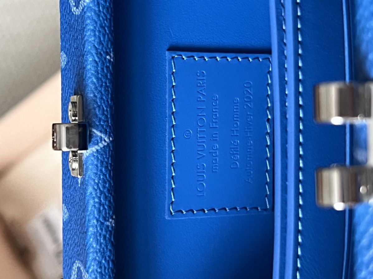 Louis Vuitton Wallet Trunk Louis Vuitton Limited Blue Trunk Size ONE SIZE - 19 Thumbnail
