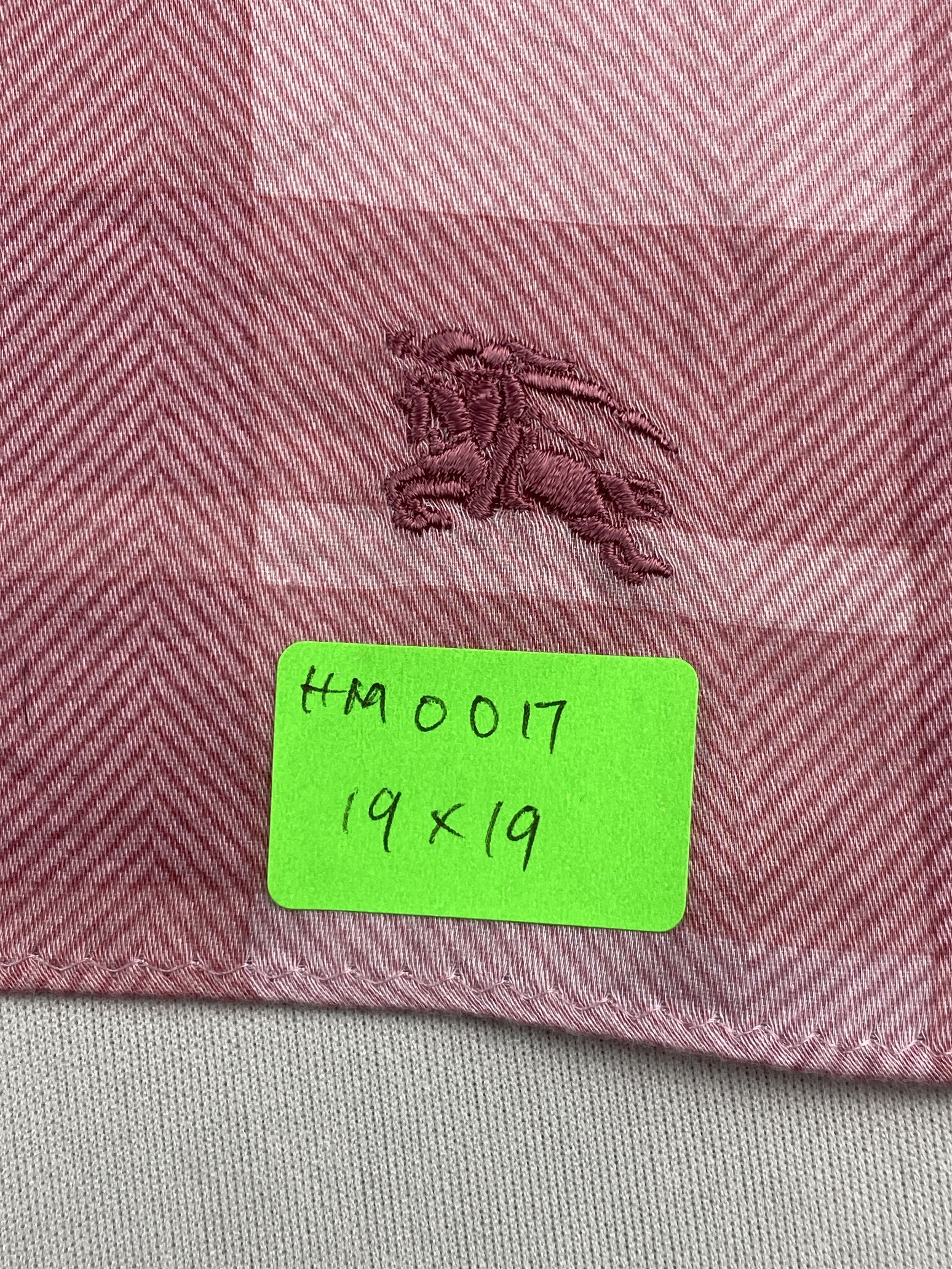 Burberry Vintage Burberry Handkerchief Pocket Square Bandana HM0017 Size 26 - 7 Thumbnail