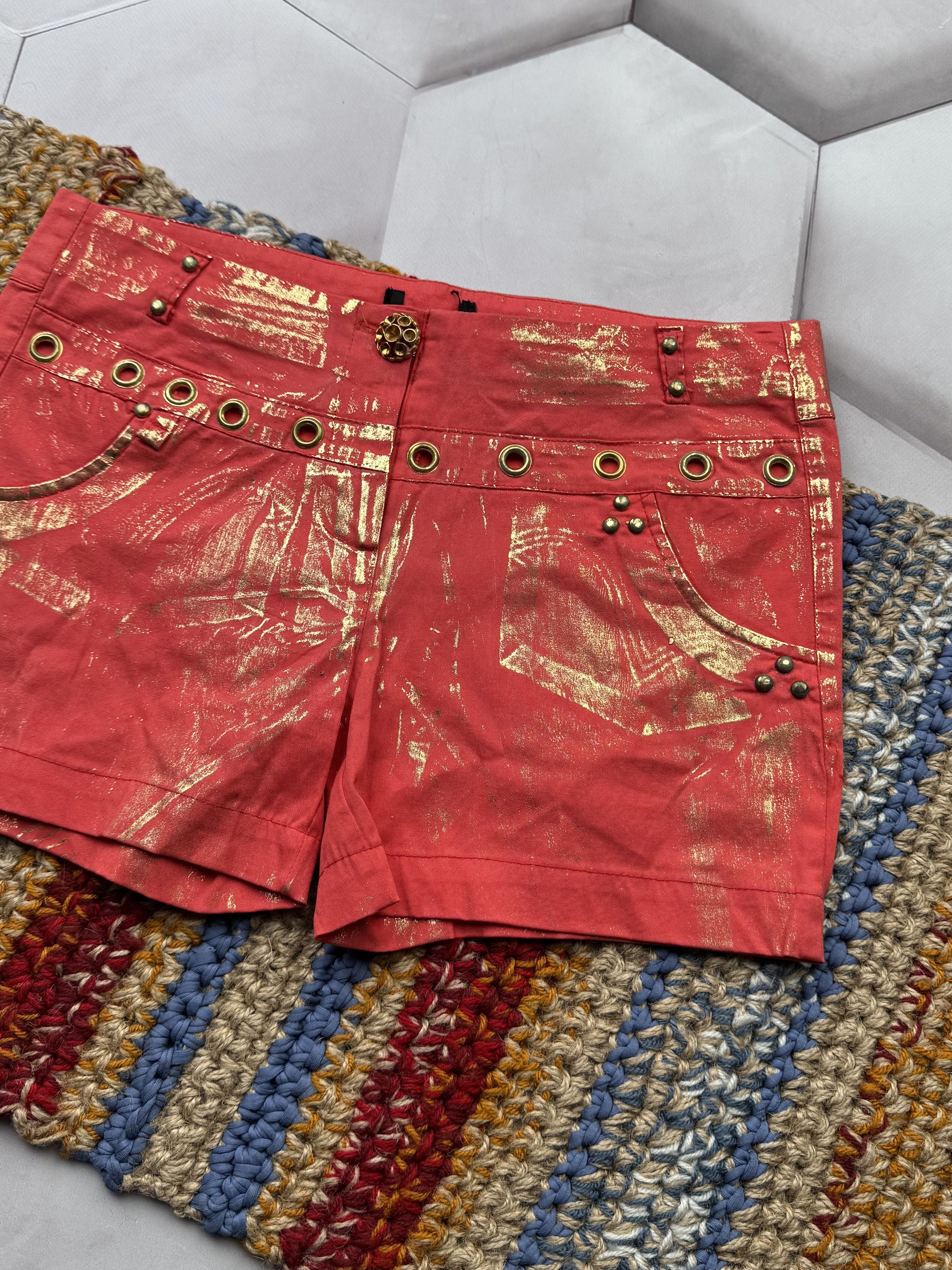 Japanese Brand Vintage Mini Shorts Size 27" / US 4 / IT 40 - 3 Thumbnail