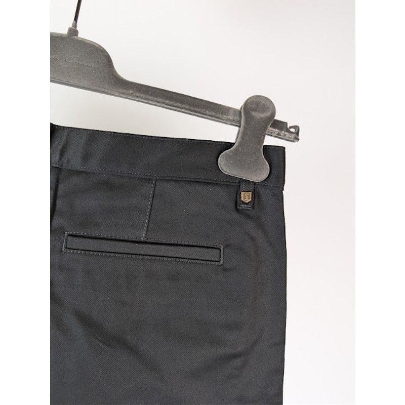 Saint Laurent Paris o1rshd1 Slim Fit Cotton Chino Pants in Black Size US 32 / EU 48 - 15 Thumbnail