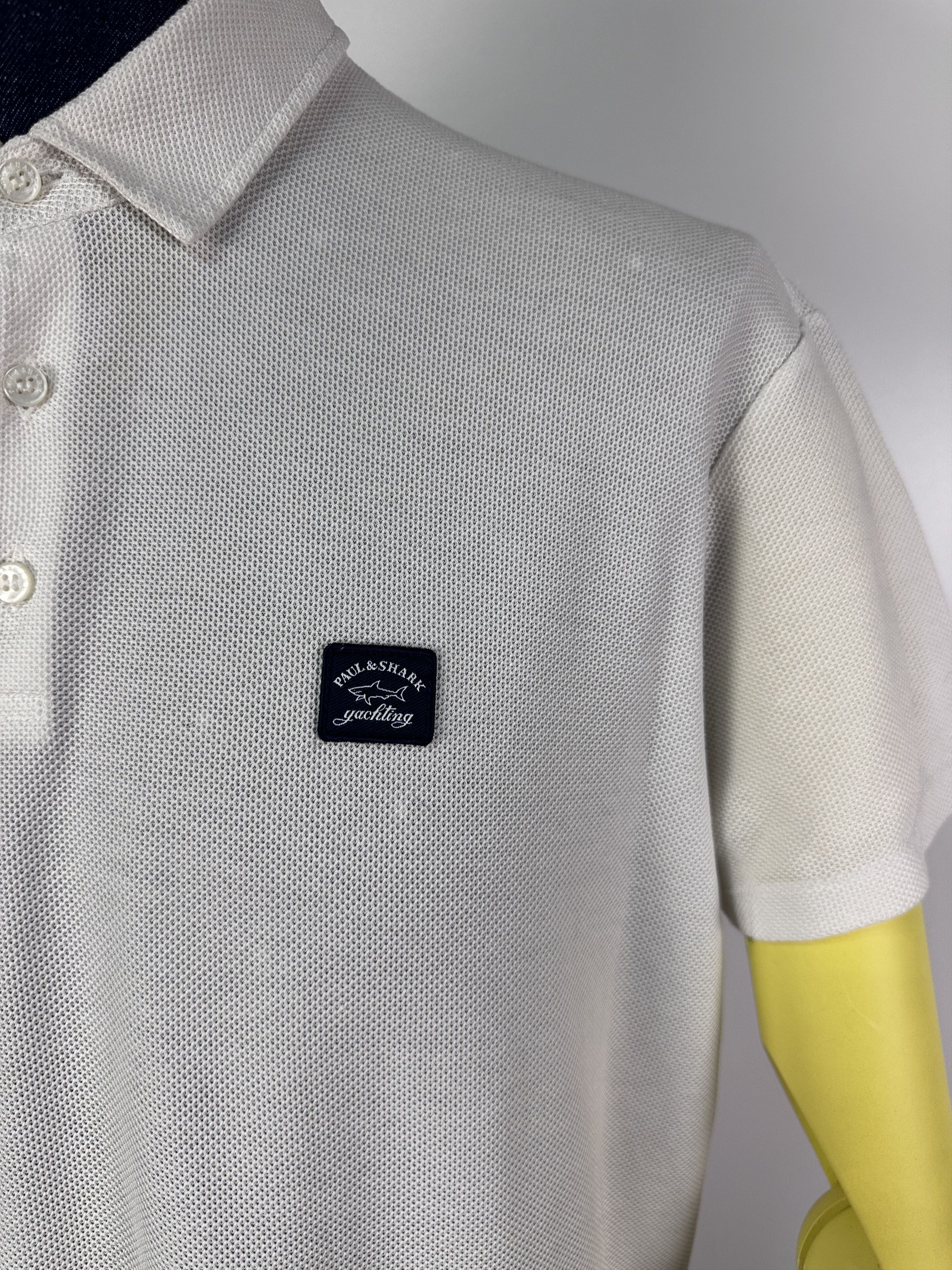 Paul & Shark Paul & Shark Yachting Polo Shirt Mens White Size XXL Size US XXL / EU 58 / 5 - 4 Thumbnail