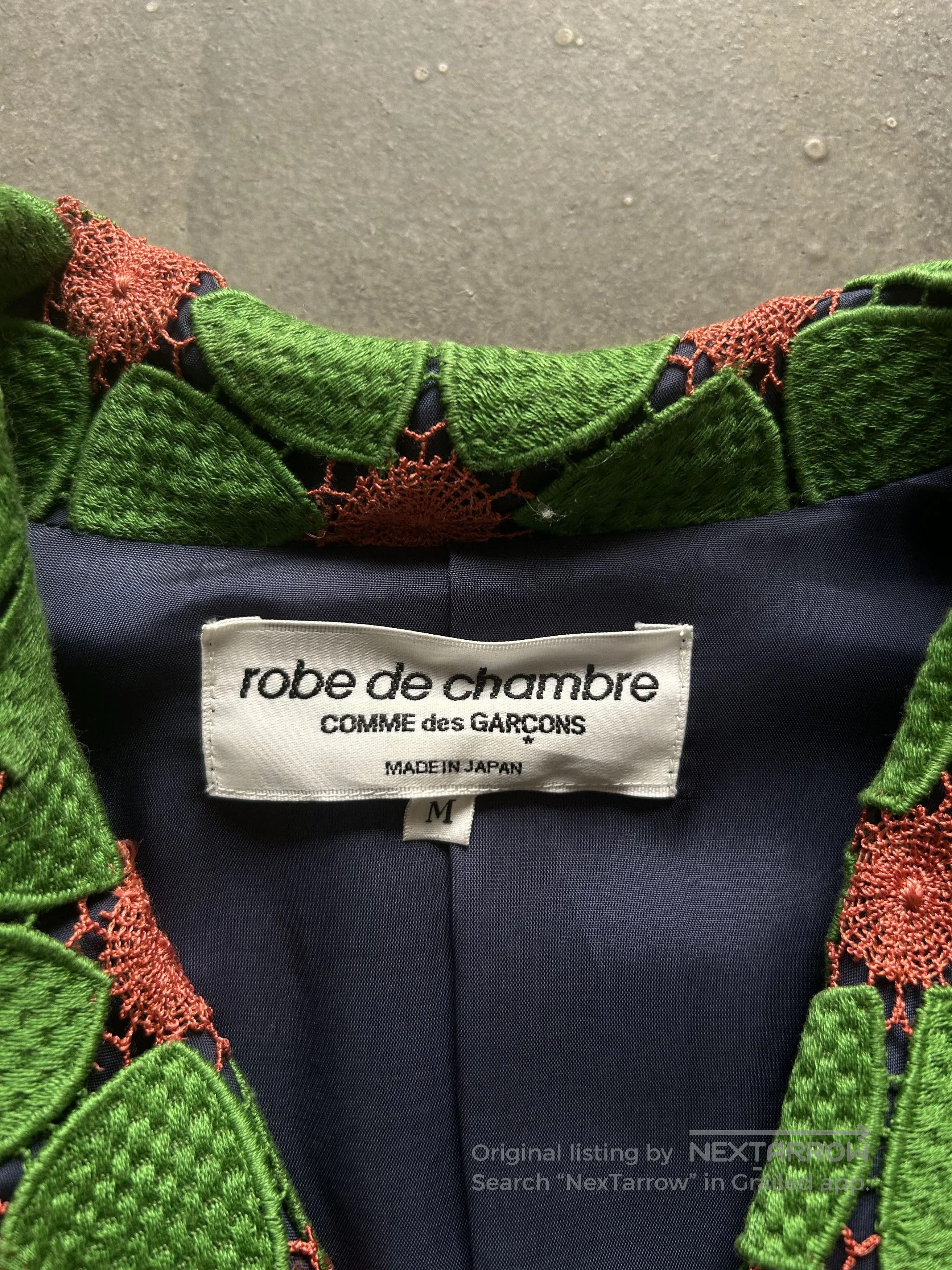 Comme des Garcons COMME des GARÇONS Crochet Embroidery Robe. Size M / US 6-8 / IT 42-44 - 7 Thumbnail