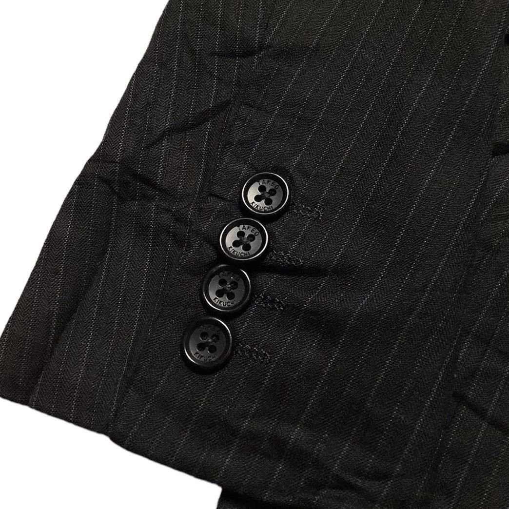 Takeo Kikuchi 🇯🇵 TAKEO KIKUCHI STRIPED BLAZER COAT JACKET Size US M / EU 48-50 / 2 - 13 Thumbnail