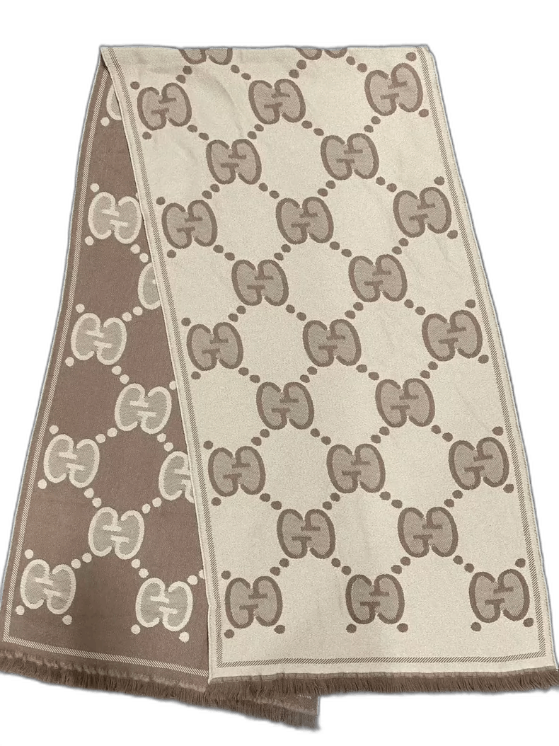 Gucci Double-Sided Monogram Scarf