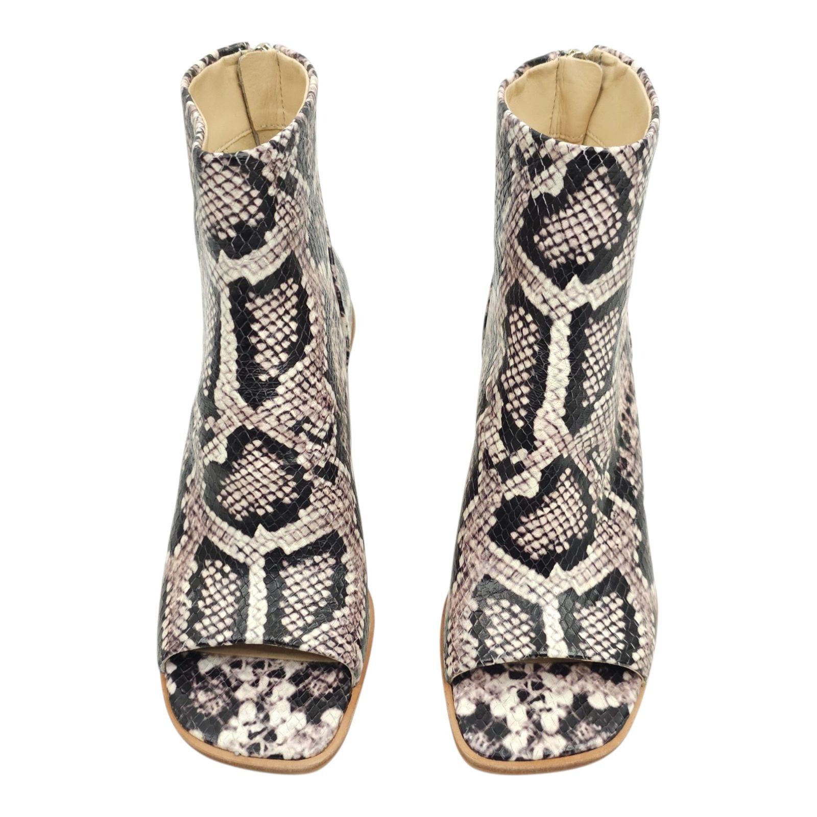 Vince Camuto Vince Camuto Bebinder Peep Toe Ankle Boot Womens 5.5 Snake Size US 5.5 / IT 35.5 - 9 Thumbnail