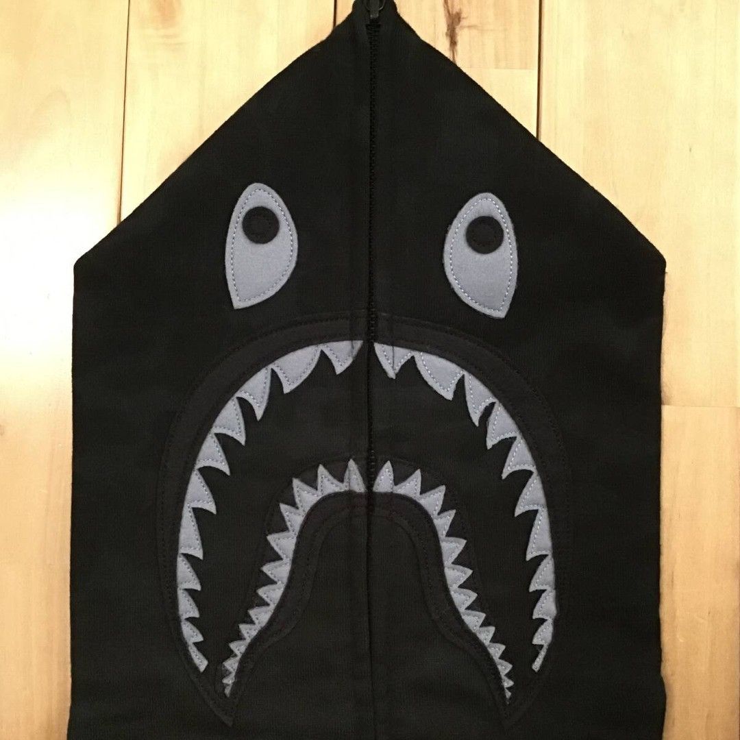 Bape 🔥Limited to 50🔥 BAPE SENSE Solid camo shark full zip hoodie Size US S / EU 44-46 / 1 - 5 Thumbnail