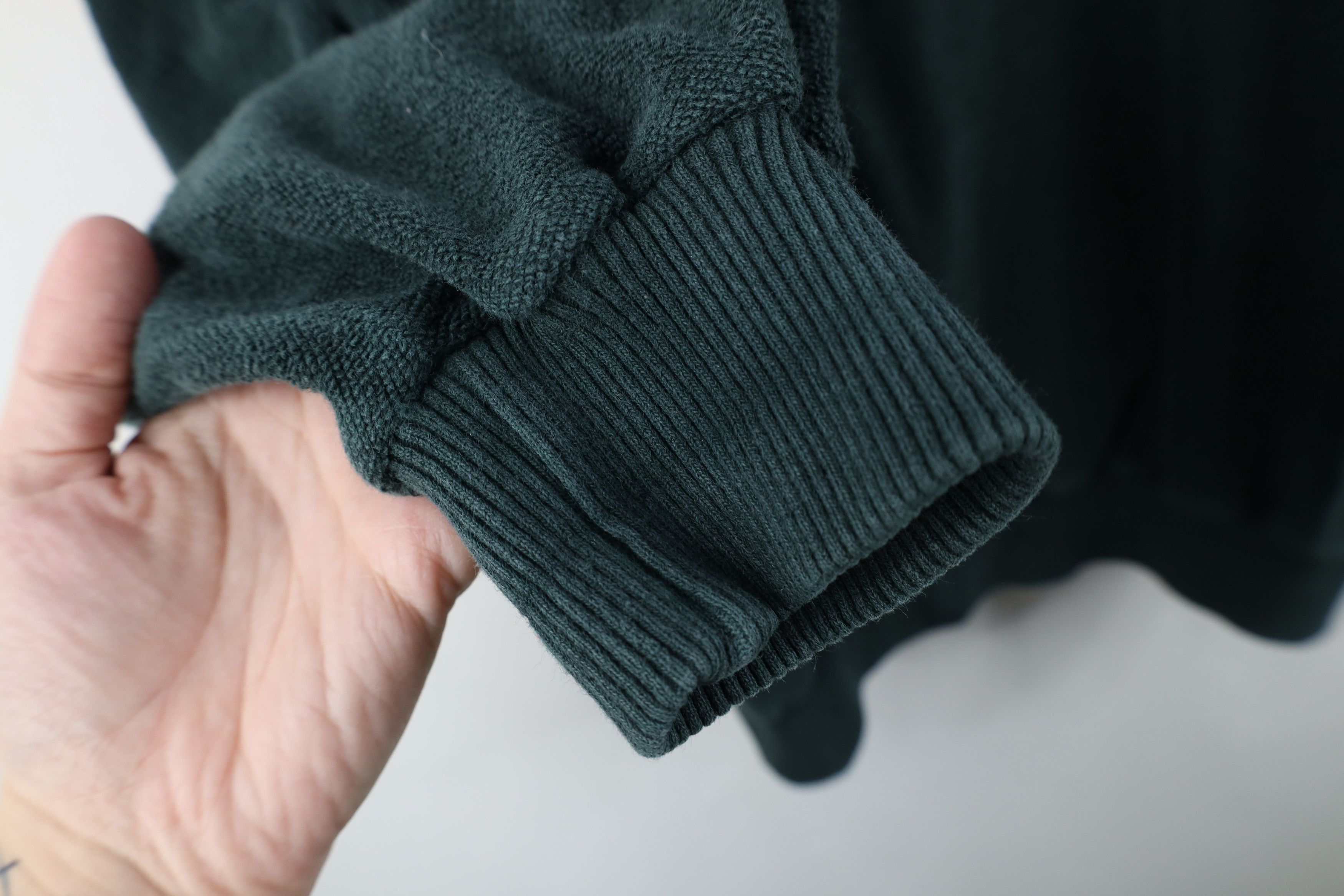 Vintage Vintage 90s Spell Out Golf Reverse Fleece Sweatshirt Green Size US M / EU 48-50 / 2 - 7 Thumbnail