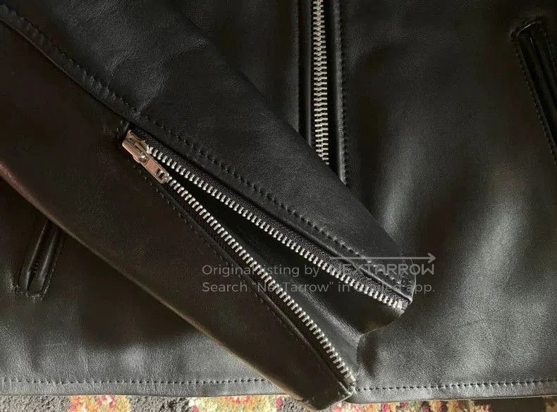 Comme des Garcons Comme des Garcons 00aw Leather Biker Jacket. Size US L / EU 52-54 / 3 - 3 Thumbnail