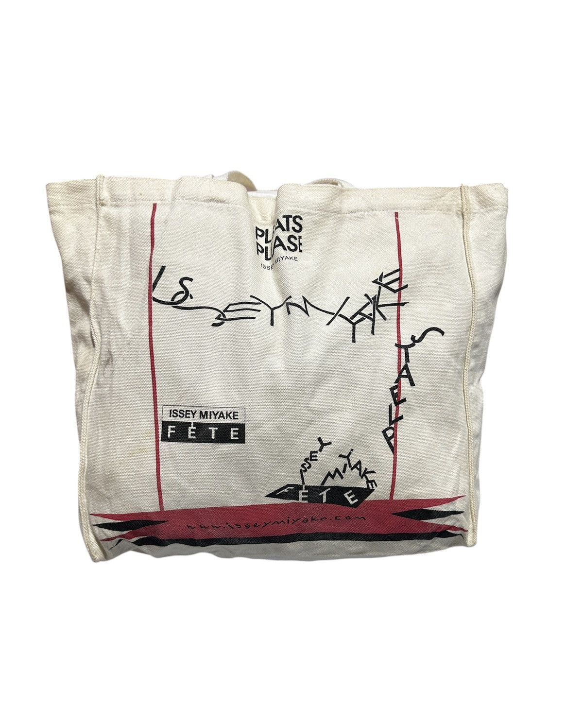 Pleats Please Issey Miyake Pleats please canvas tote bag Size ONE SIZE - 1 Thumbnail