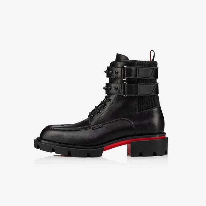 Christian Louboutin o1bcso1str1024 Boot in Black Size US 11 / EU 44 - 2 Thumbnail