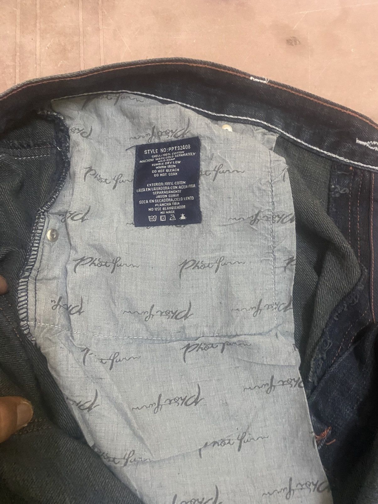Designer PHAT FARM JEANS Size US 40 / EU 56 - 9 Thumbnail