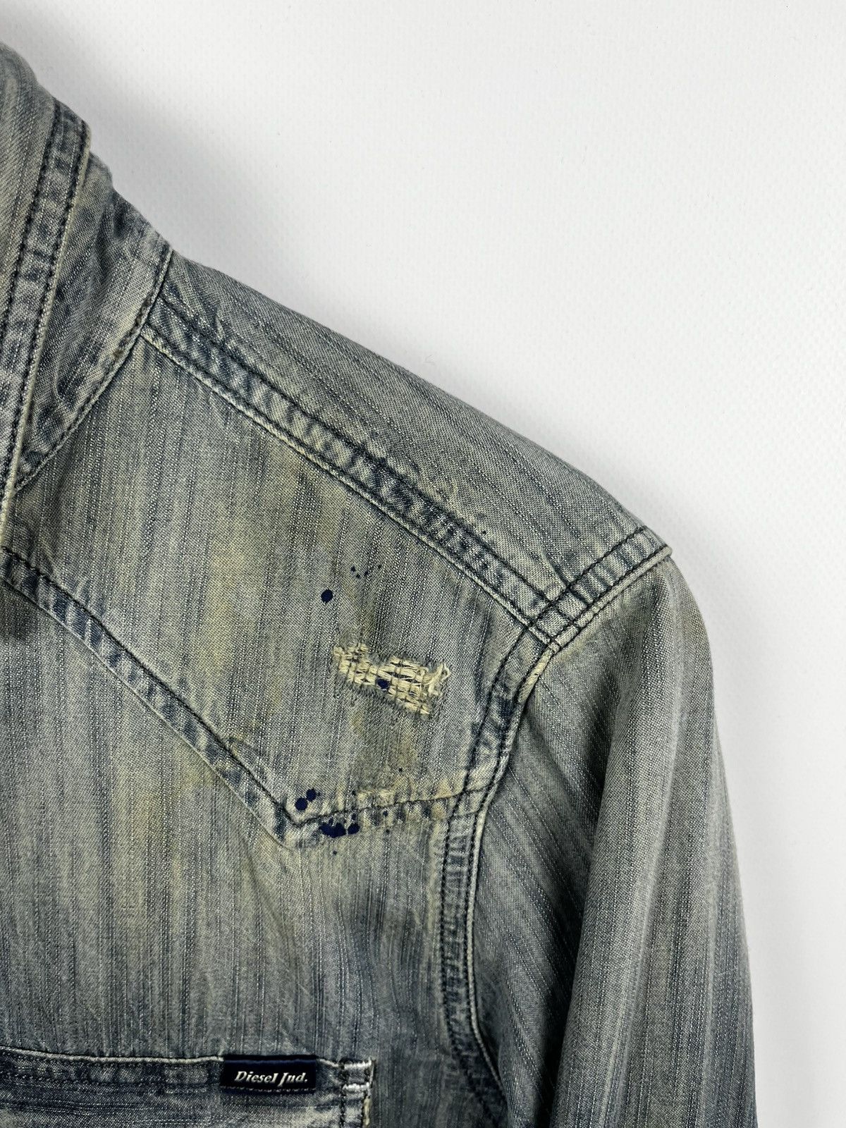 Diesel Diesel denim shirt Japanese style vintage 90s Size US M / EU 48-50 / 2 - 6 Thumbnail