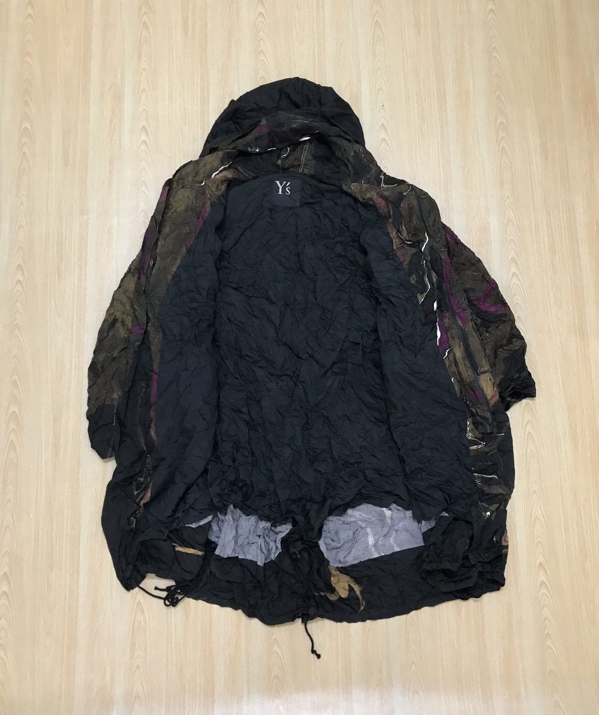 Japanese Brand × Y's × Yohji Yamamoto Y's Yohji Yamamoto Suminagashi Marble Pattern Light Jacket Size US M / EU 48-50 / 2 - 22 Thumbnail