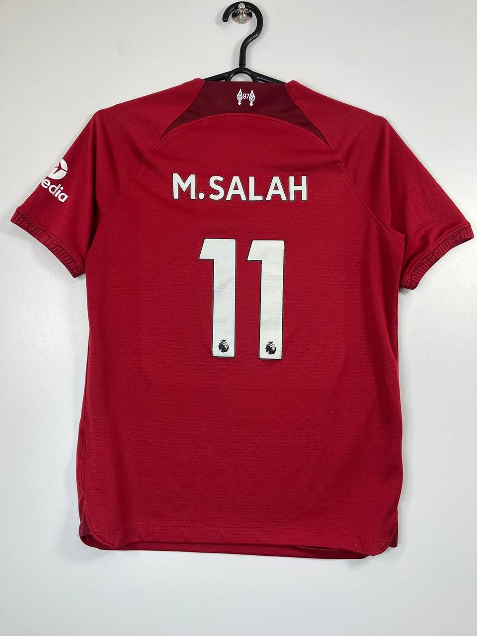 Nike Liverpool 2020/21 Home Salah #11 Nike Jersey Size M Size US S / EU 44-46 / 1 - 8 Thumbnail