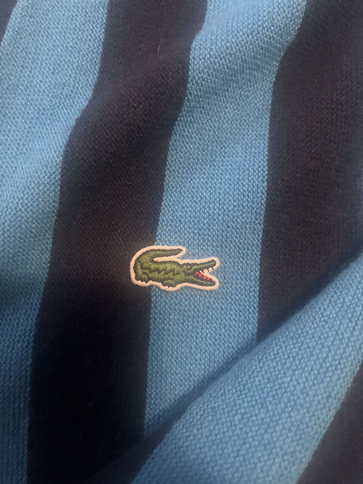 Lacoste × Supreme Striped Cardigan Size US L / EU 52-54 / 3 - 2 Thumbnail